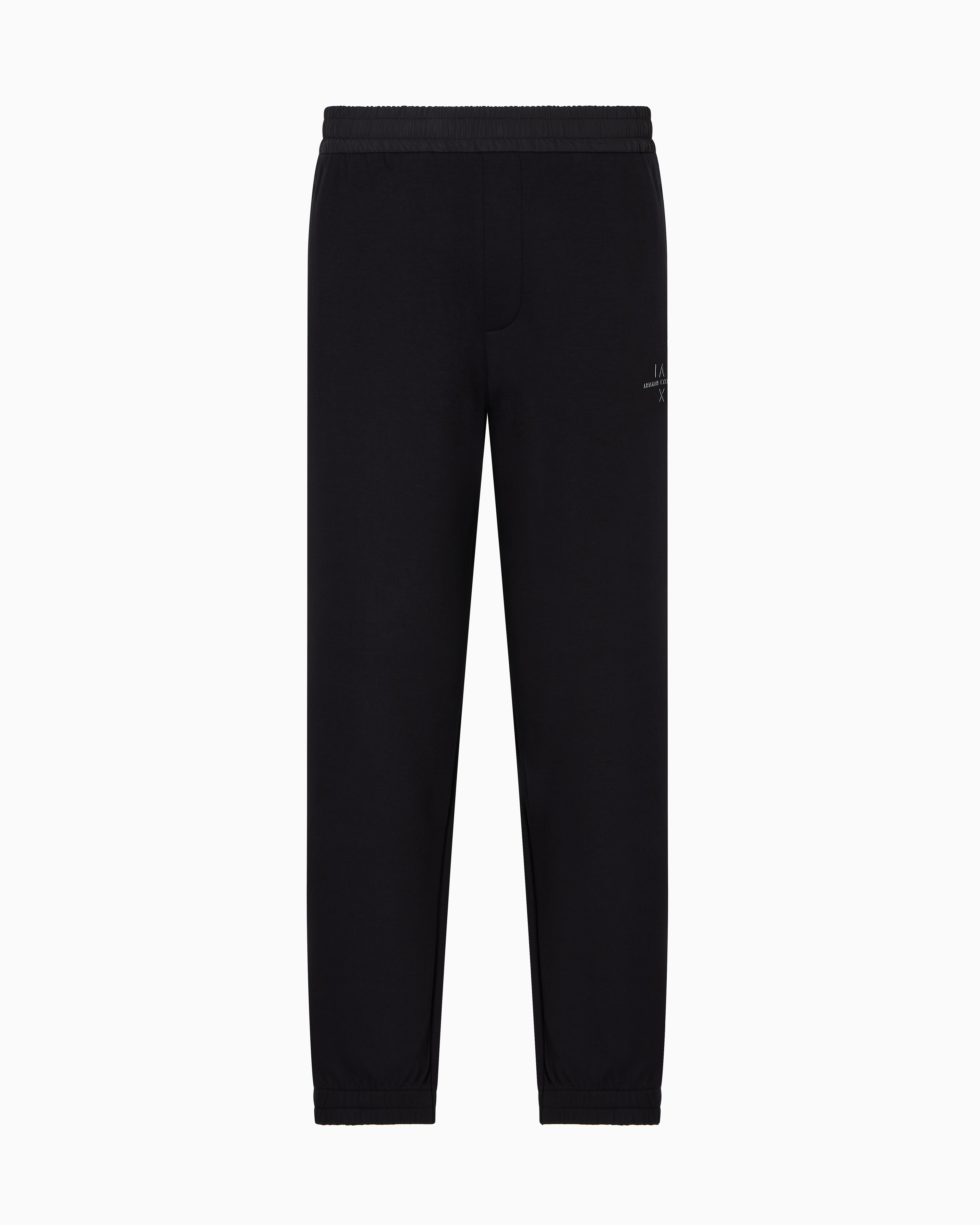 Armani Exchange - Sweatpants, Man, Black, Size: