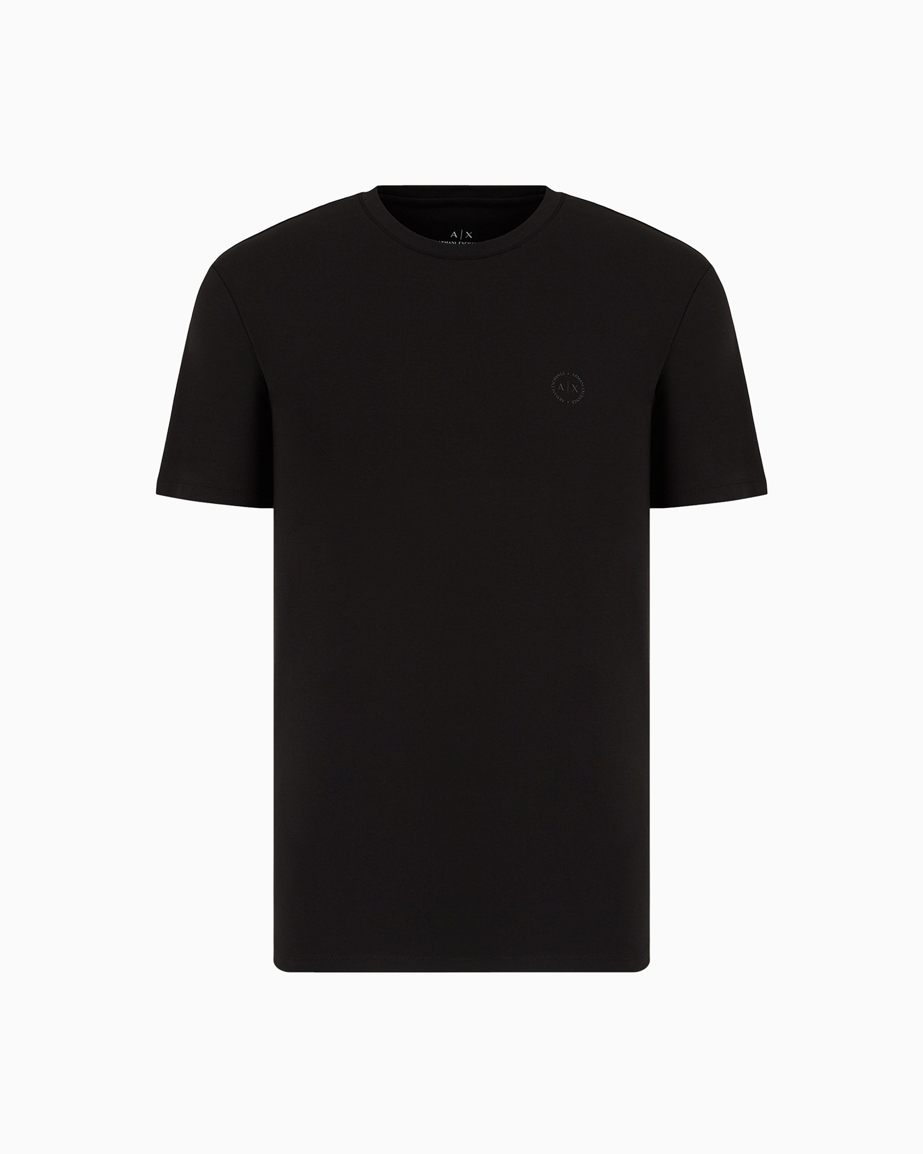 Armani Exchange - Slim fit jersey t-shirt, Man, Black, Size: M