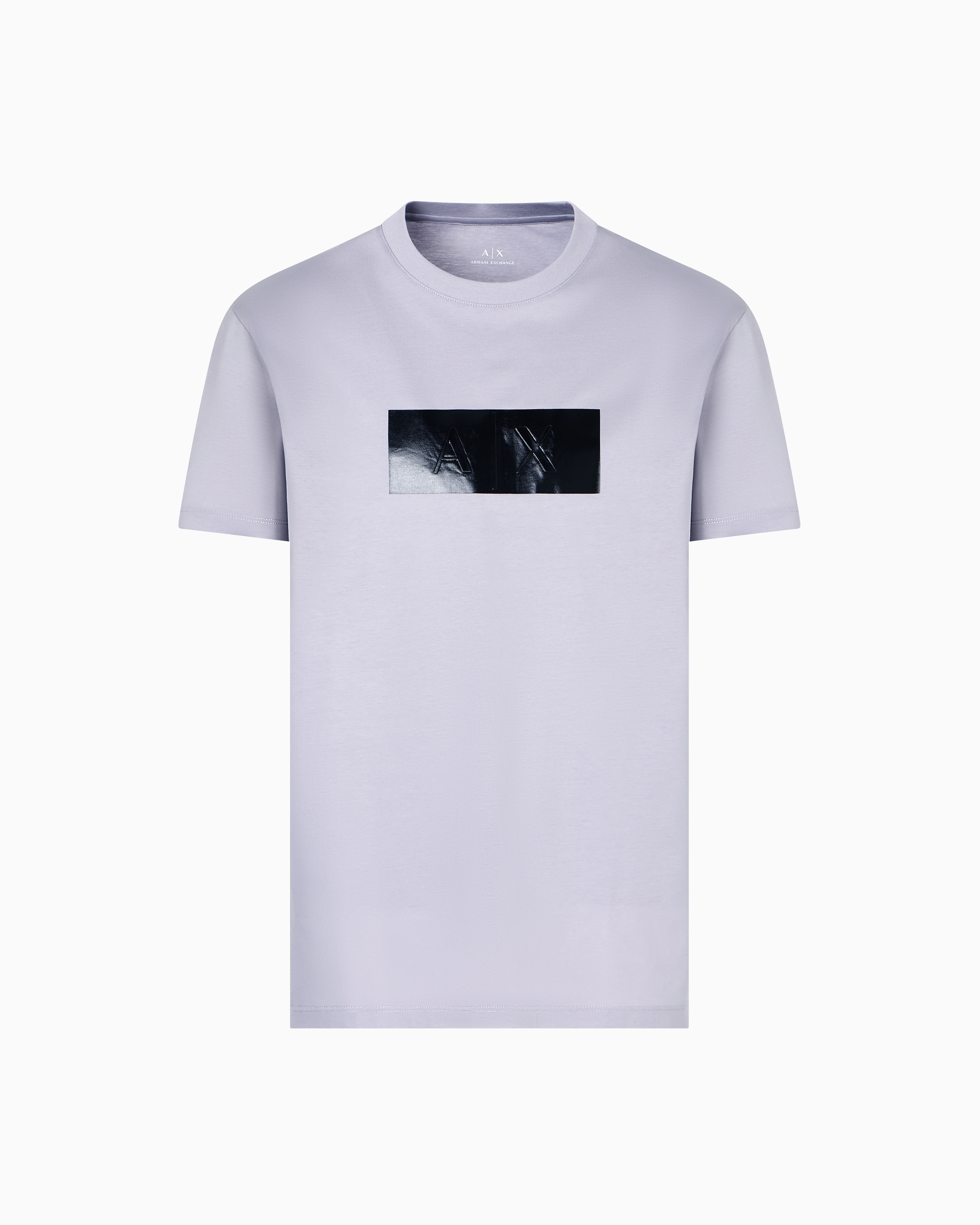 Regular fit t-shirt with vinyl logo print