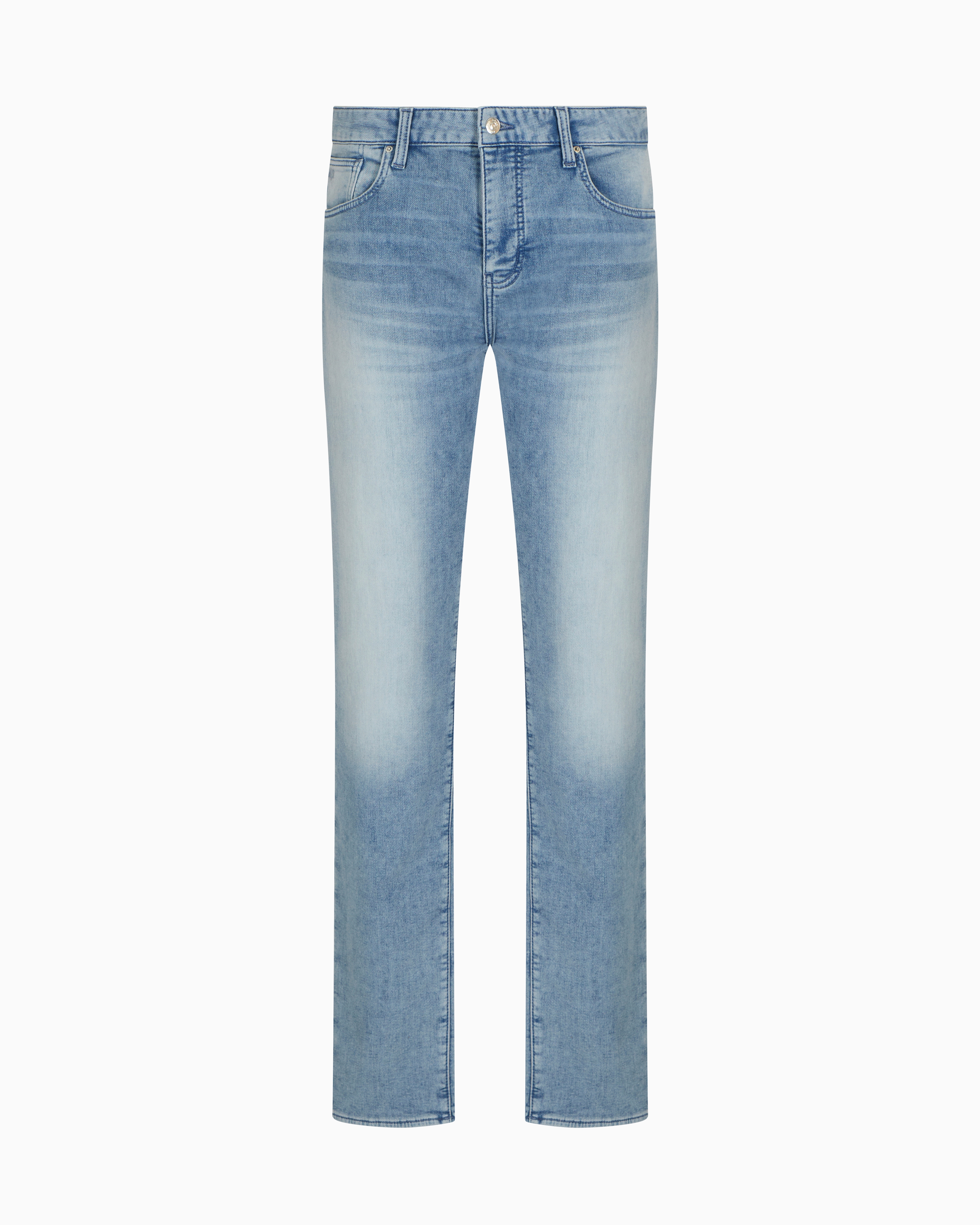 Armani Exchange - Slim Jeans, Man, Blue, Size: