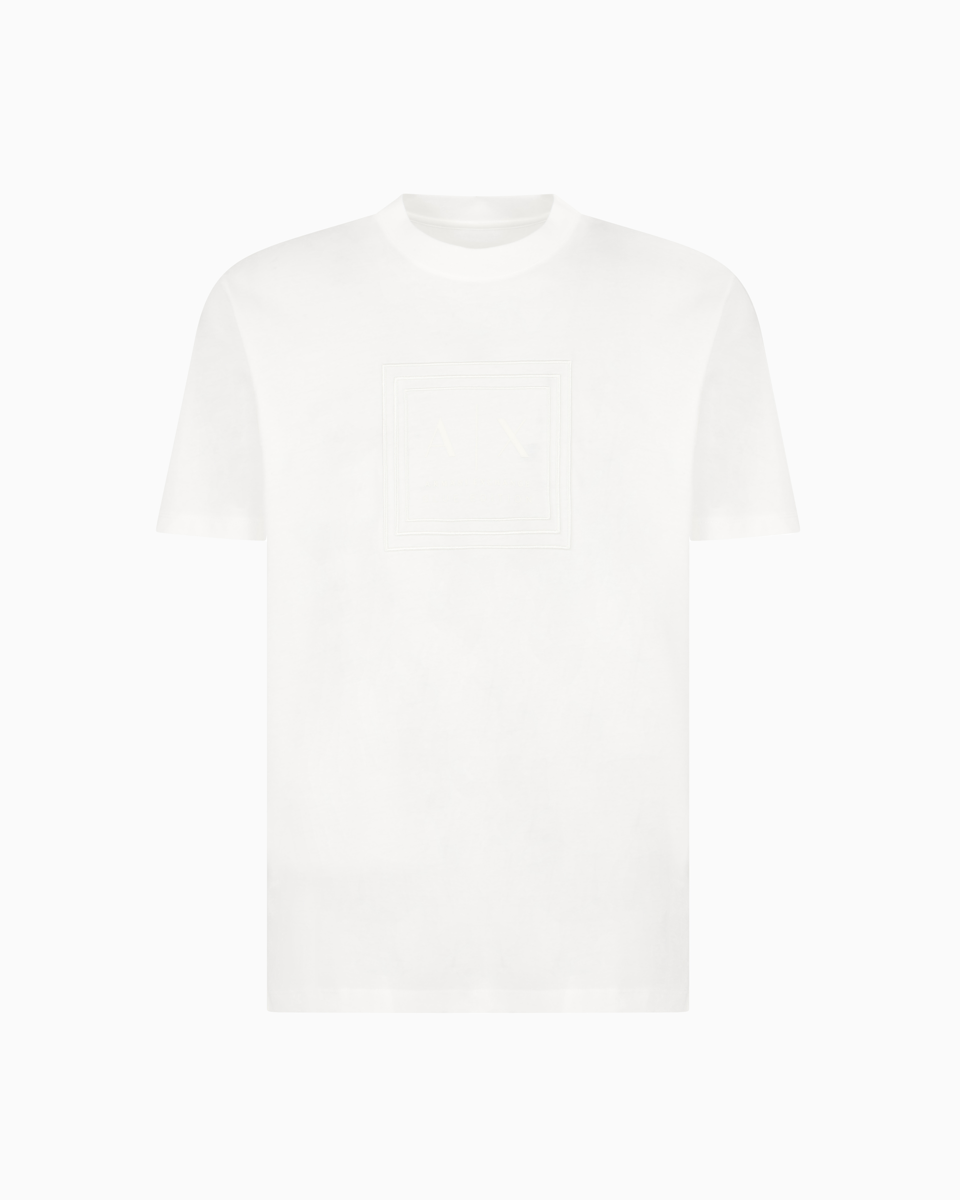 Armani Exchange - Regular fit mercerised cotton T-shirt, Man, White, Size: