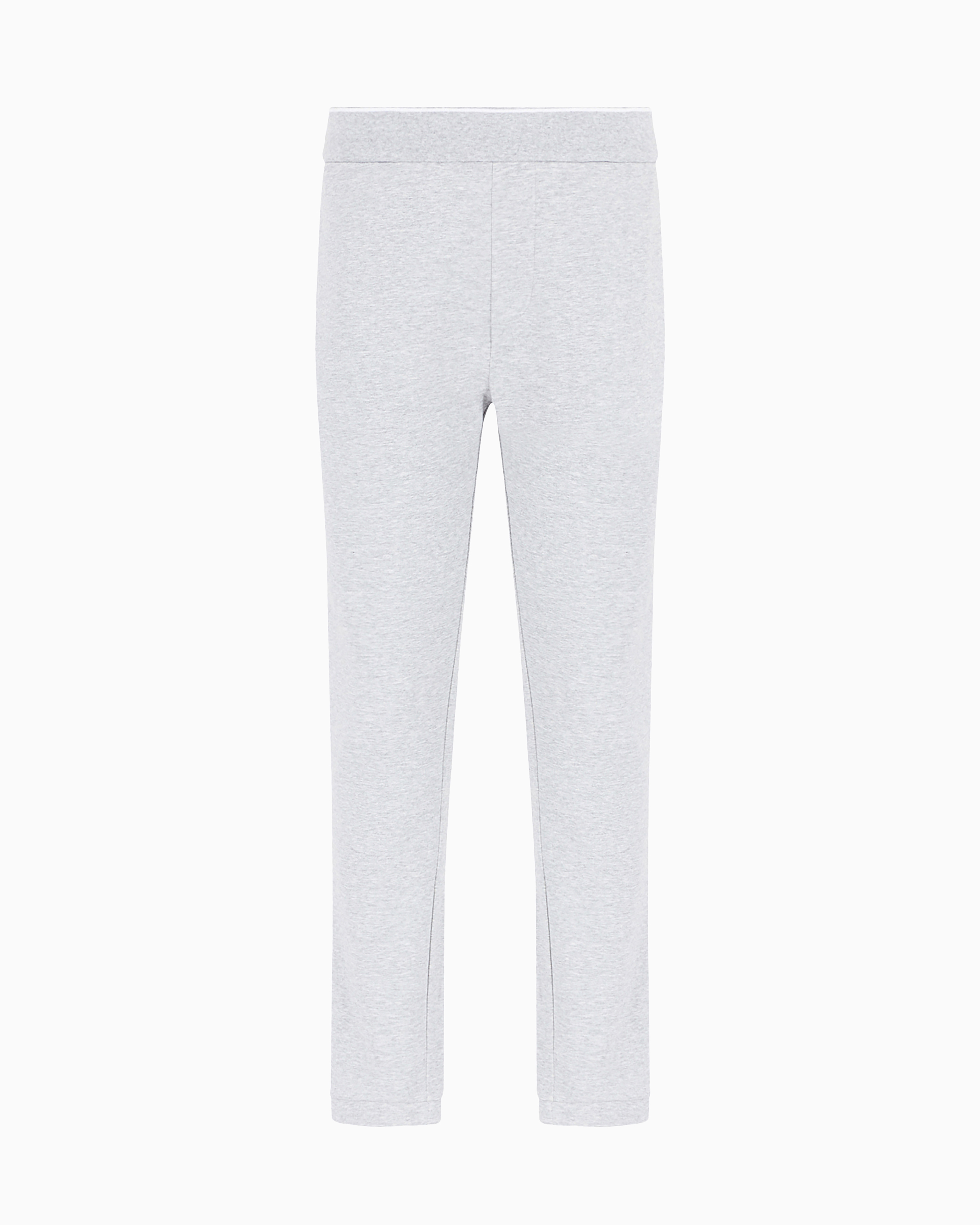 Armani Exchange - Soft yarn jogger pants with logo, Man, Grey, Size: