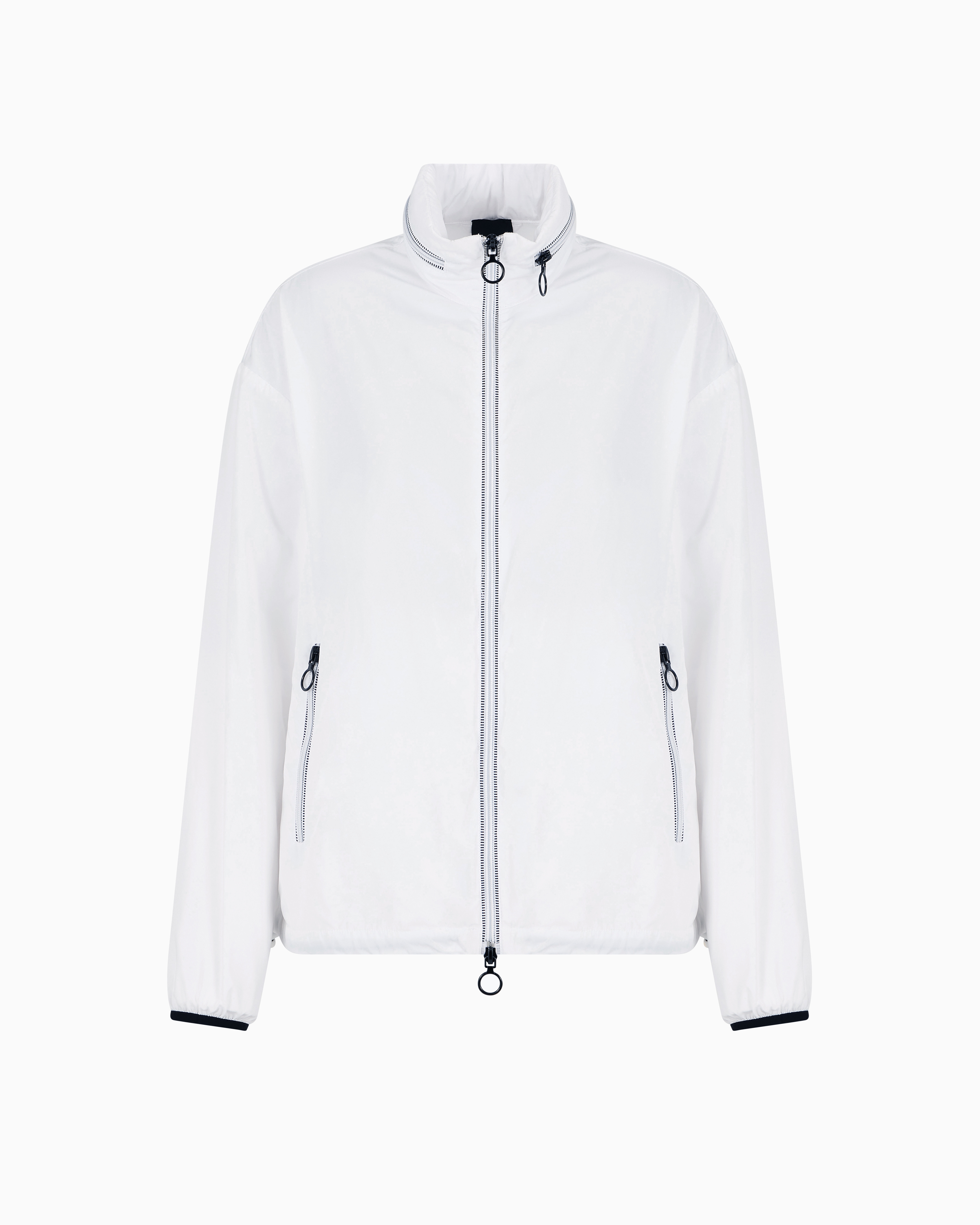 Full zip jacket with removable hood | Armani Exchange