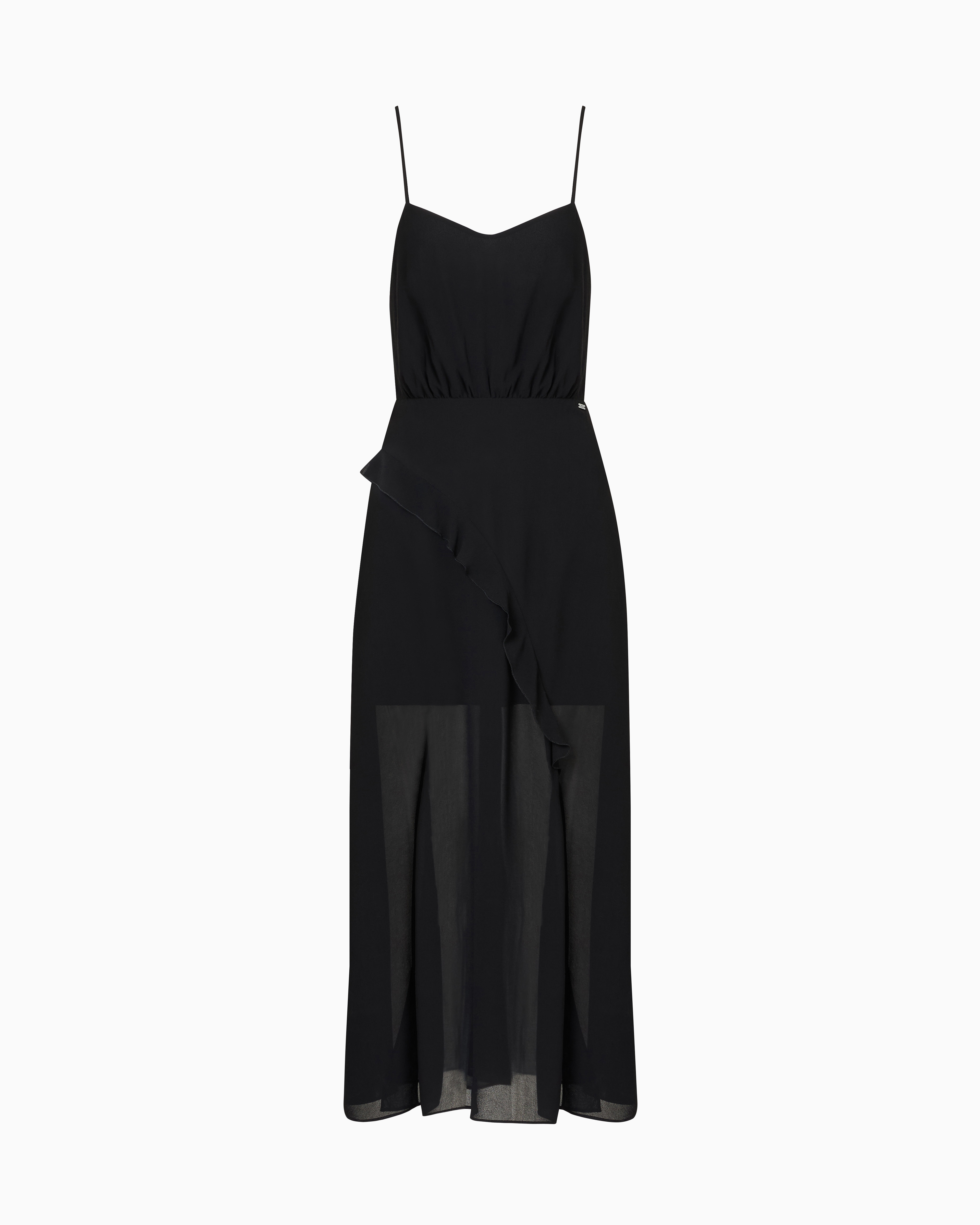 ワンピース ARMANI EXCHANGE Woman Dress Black XW000378AF10354 UC001 Long Dresses | Armani Exchange