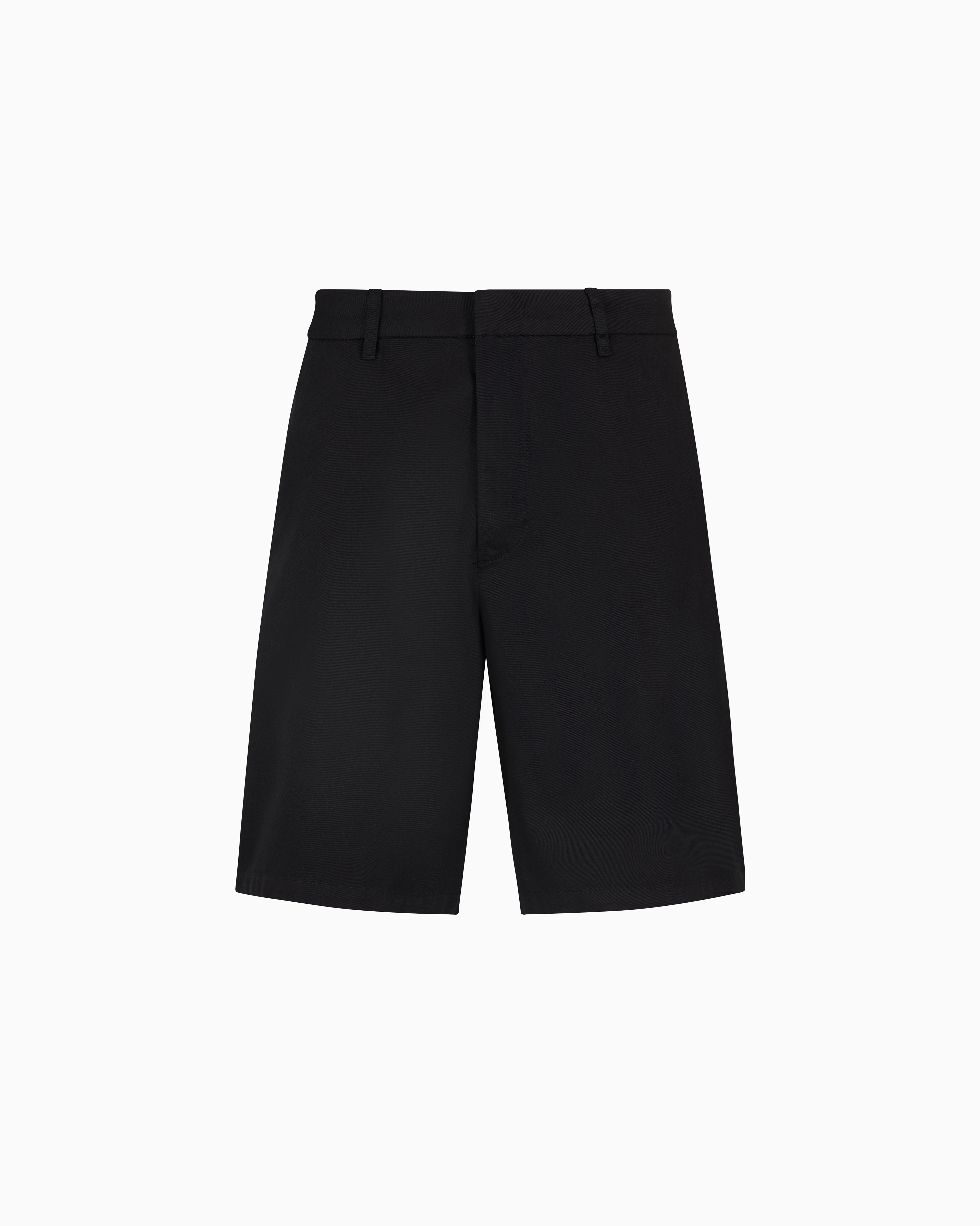 Cotton twill Bermuda shorts | Armani Exchange