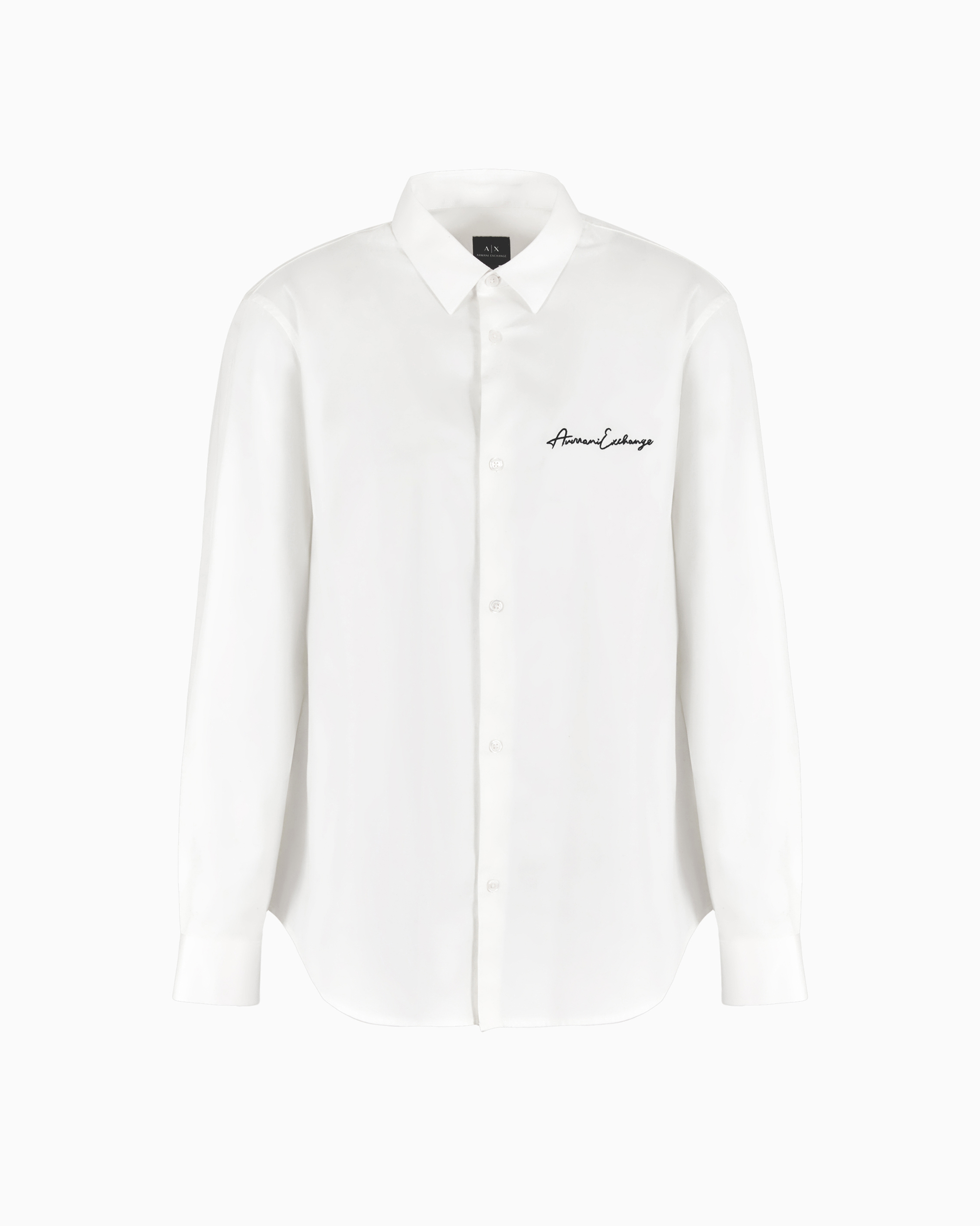 （専用）EMPORIO ARMANI 12A  150 白シャツ Silk satin shirt | Emporio Armani