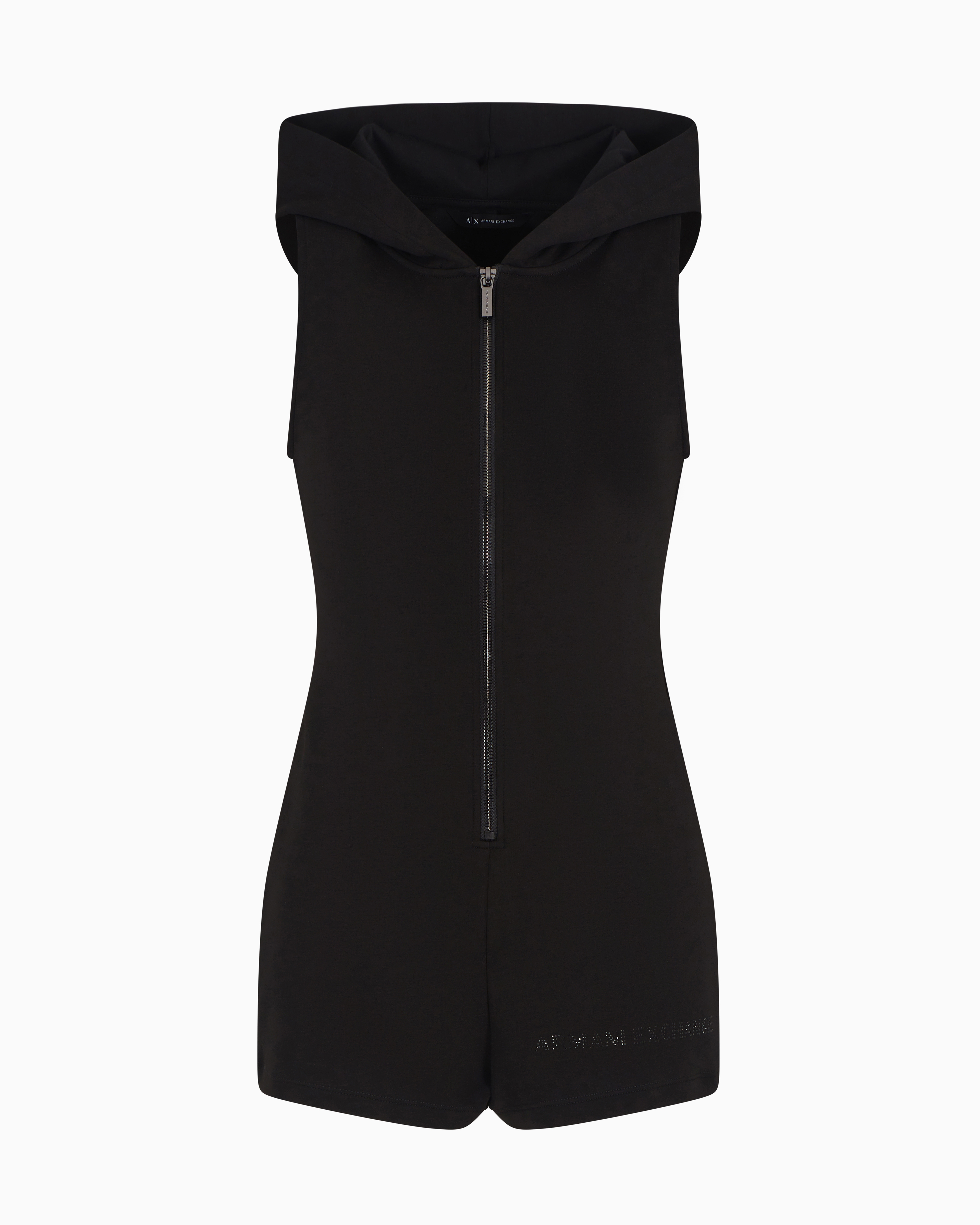 Short jumpsuit with hood | Armani Exchange