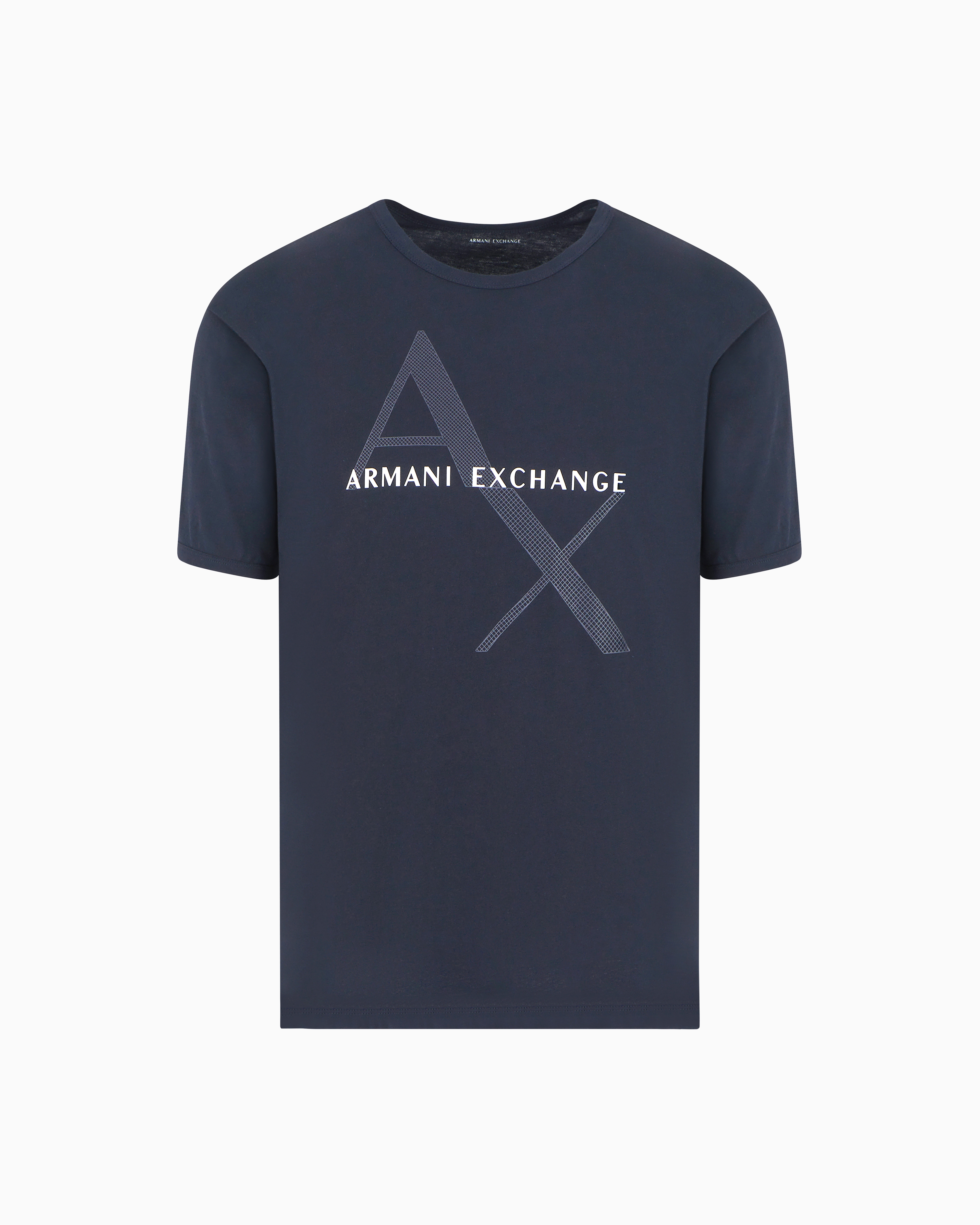 Armani Exchange - Regular Fit T-Shirts, Man, Navy Blue, Size: