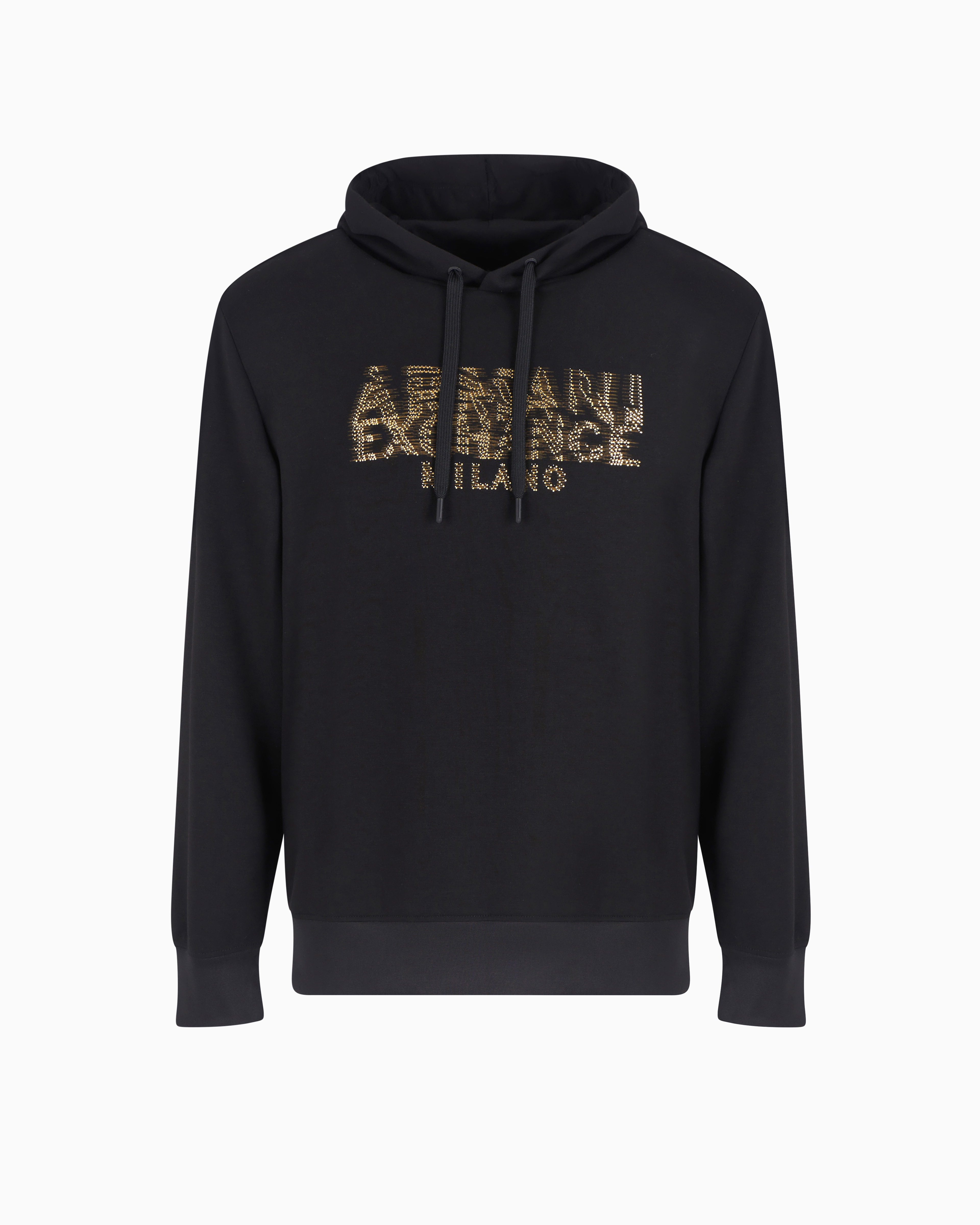 パーカー・フーディ GIORGIO ARMANI TECHNICAL WAFFLE MESH TRACK SWEATSHIRT Hooded sweatshirt in technical waffle fabric | Giorgio Armani