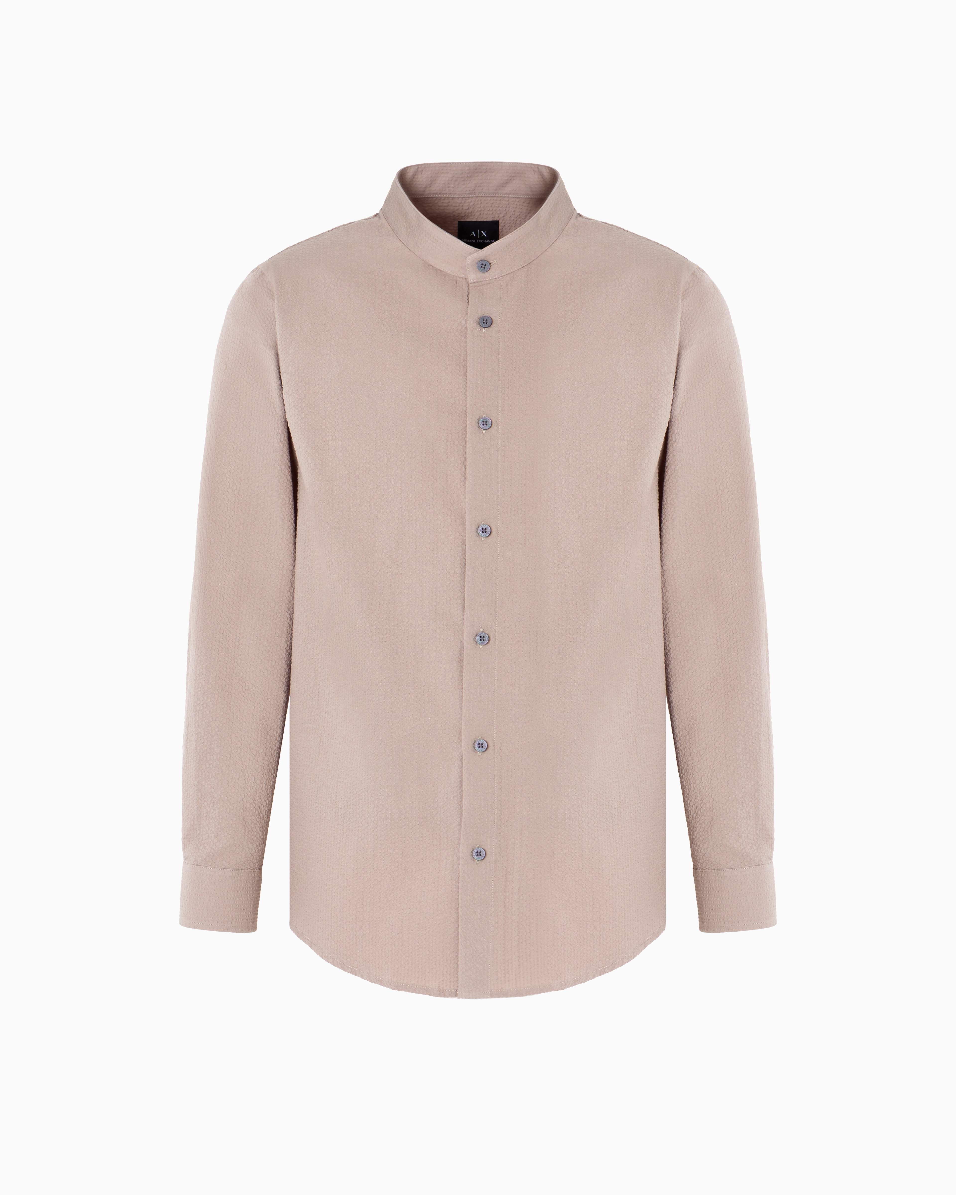 Regular fit shirt yarn dyed cotton