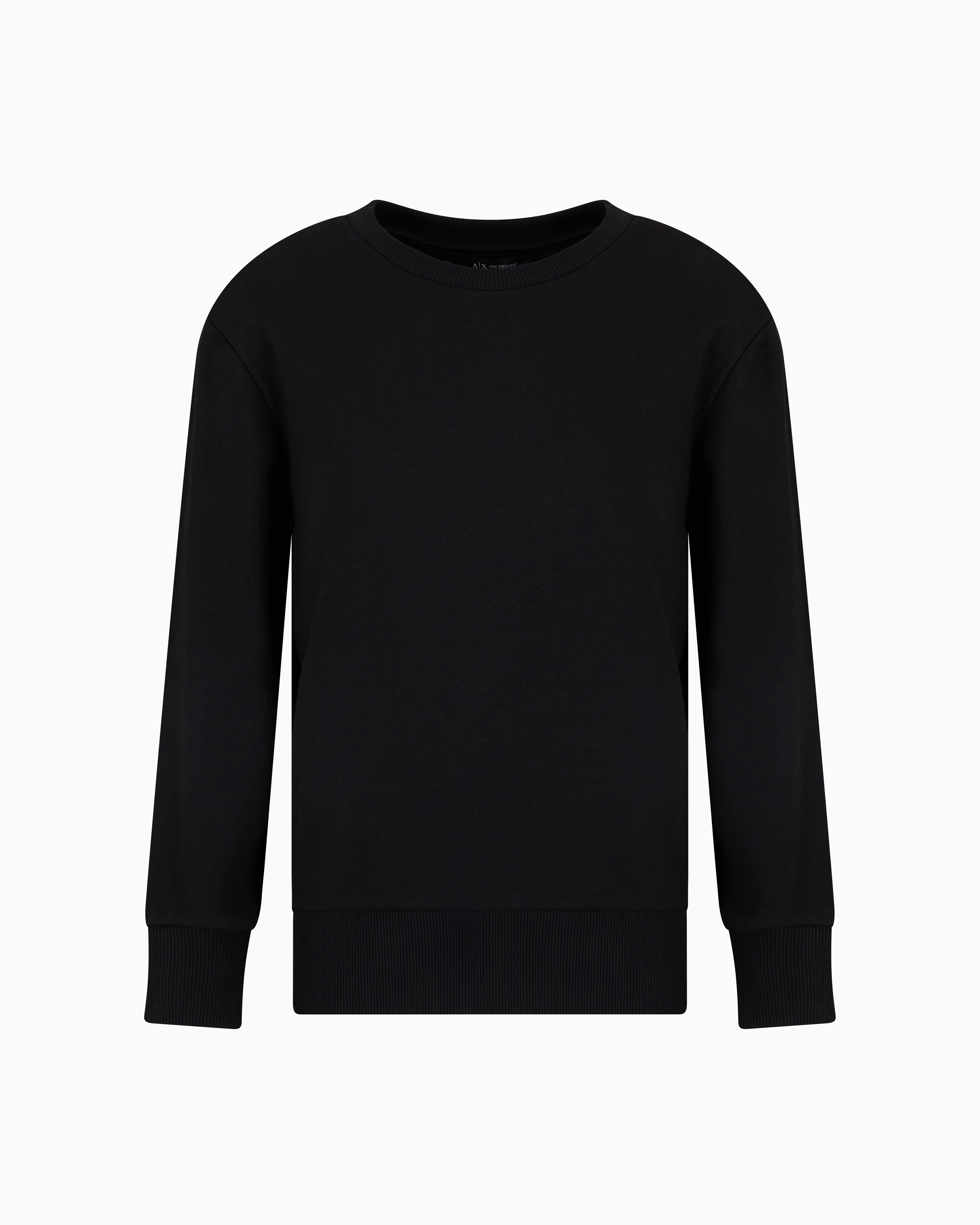 Armani Exchange - Sweatshirts without Hood, Woman, Black, Size: