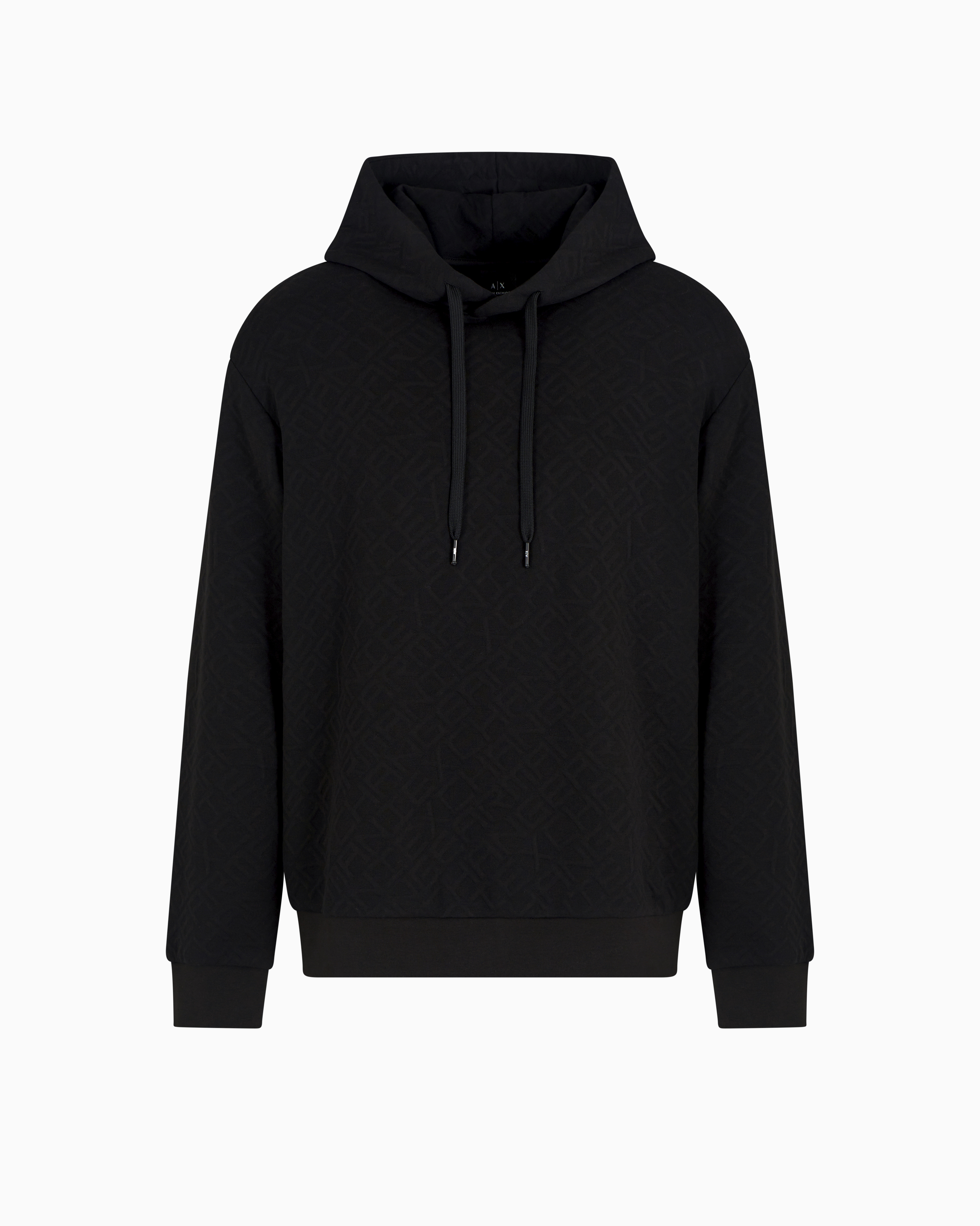 Armani Exchange Black Basic Hoodie Xxl