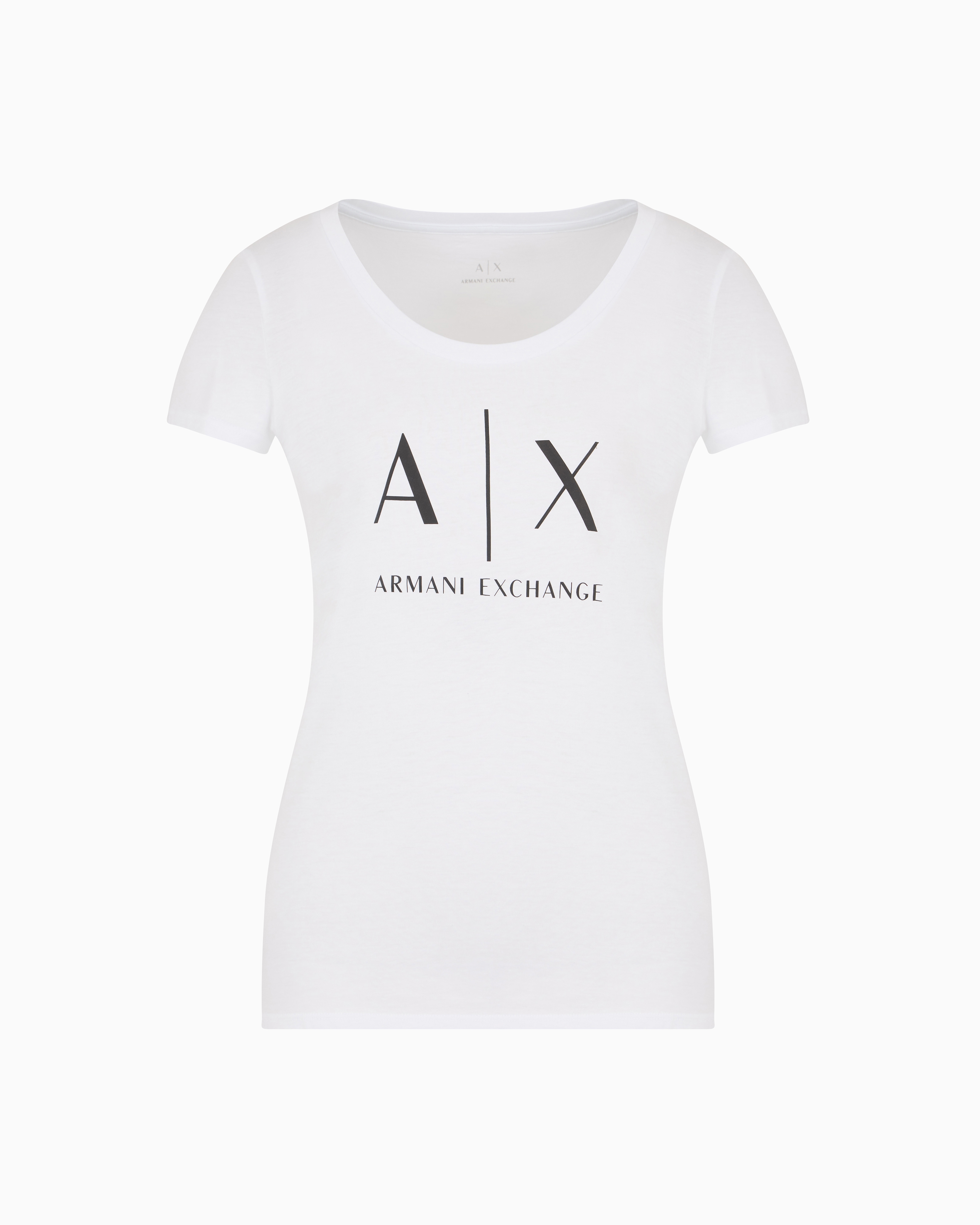 ■A/X Armani Exchange■ セントラル ロゴ Tシャツ Off White Armani Exchange Logo T Shirt Off White | Mainline Menswear