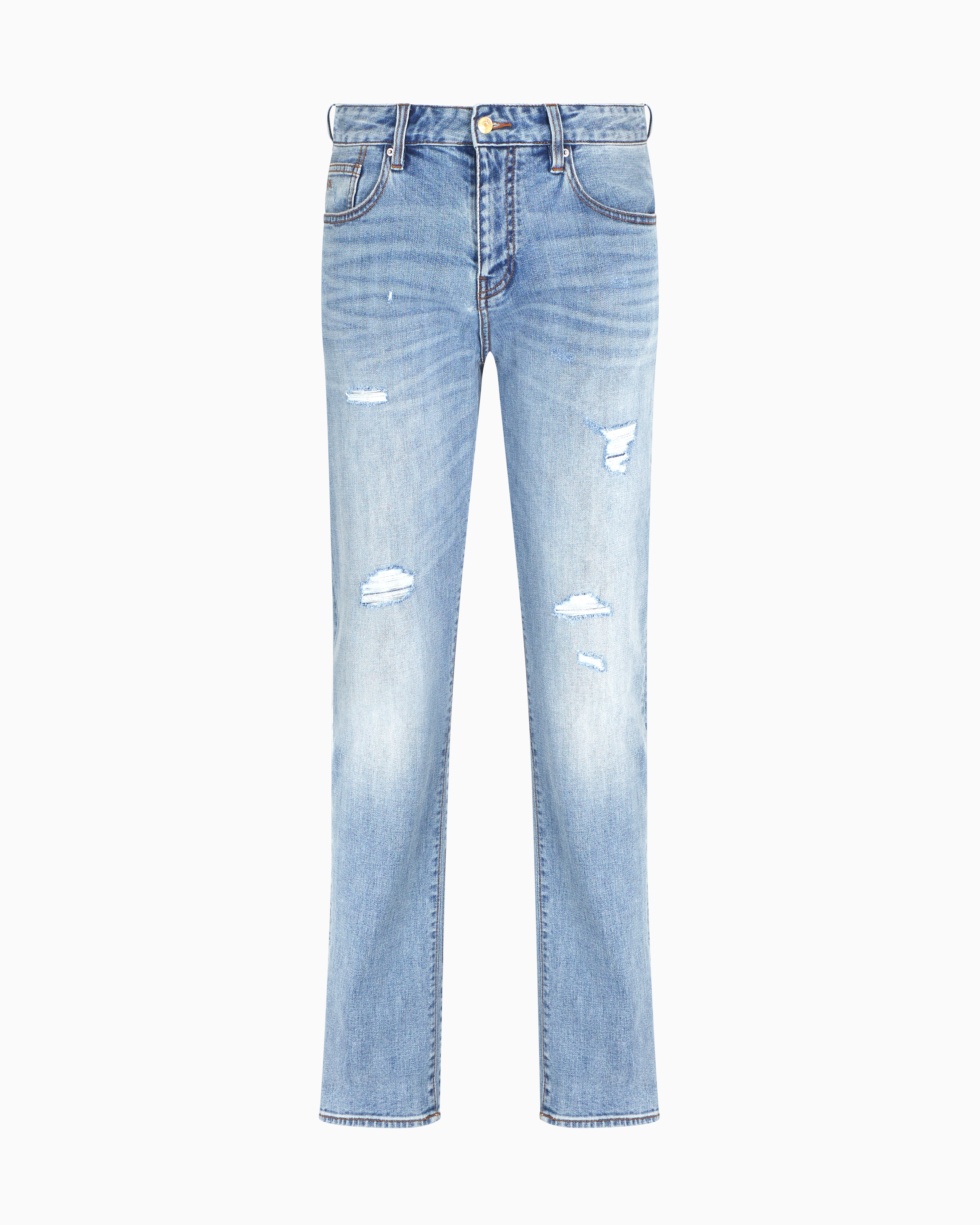 J13 slim fit jeans in cotton denim | Armani Exchange
