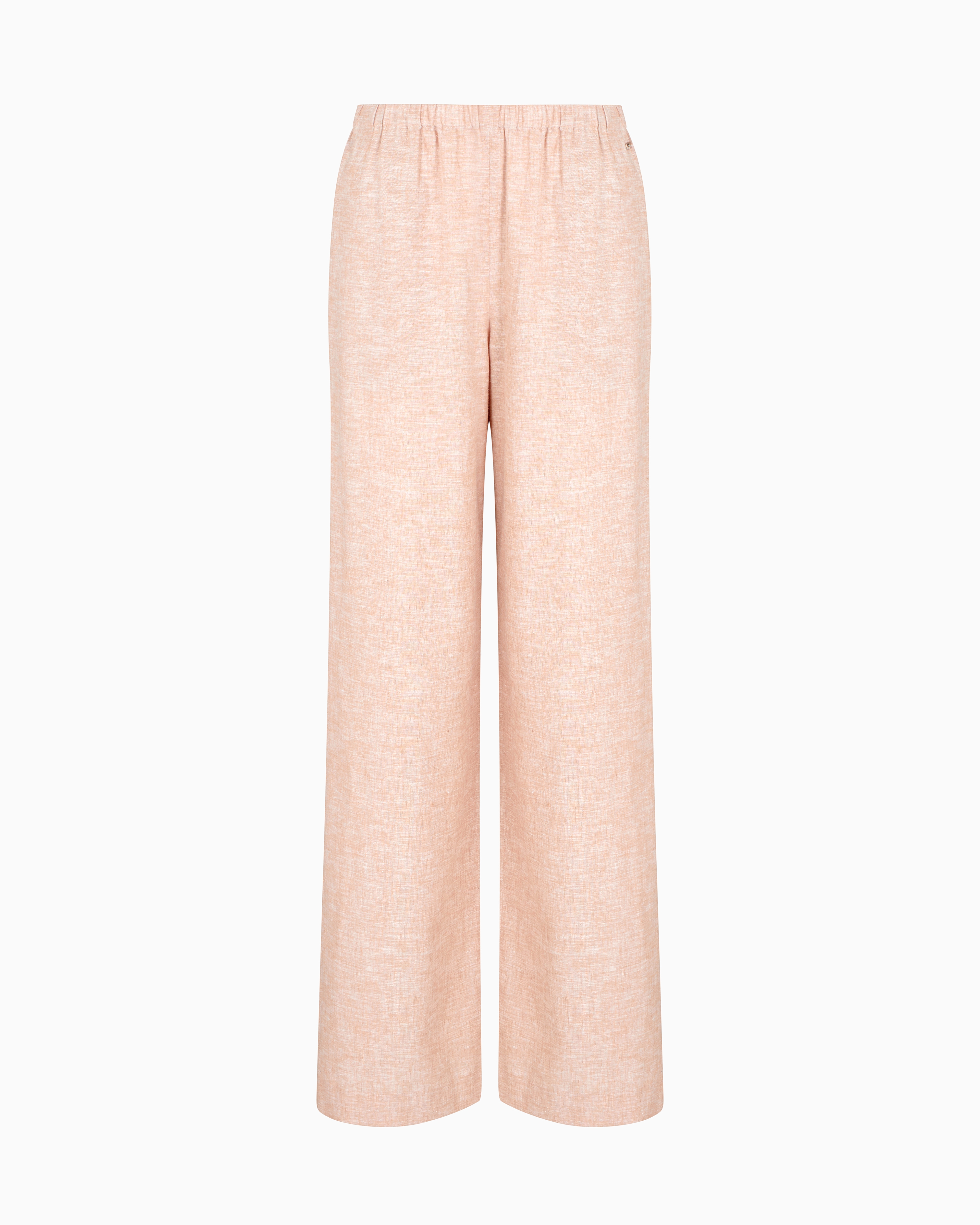 Oversized cotton and linen trousers | Armani Exchange