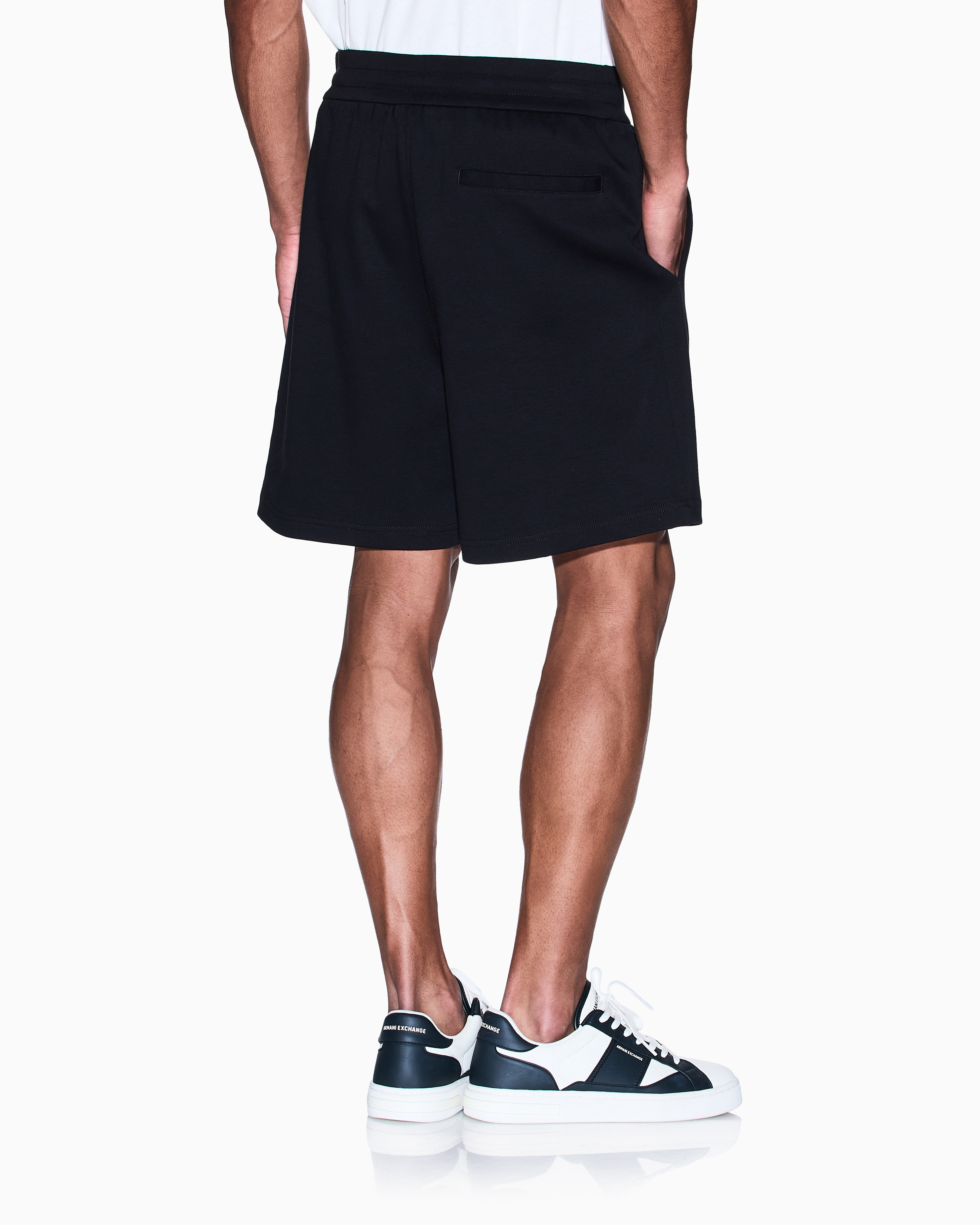 【DEARMINE】Europe Track Bermuda Pants Cotton interlock Bermuda shorts | Armani Exchange