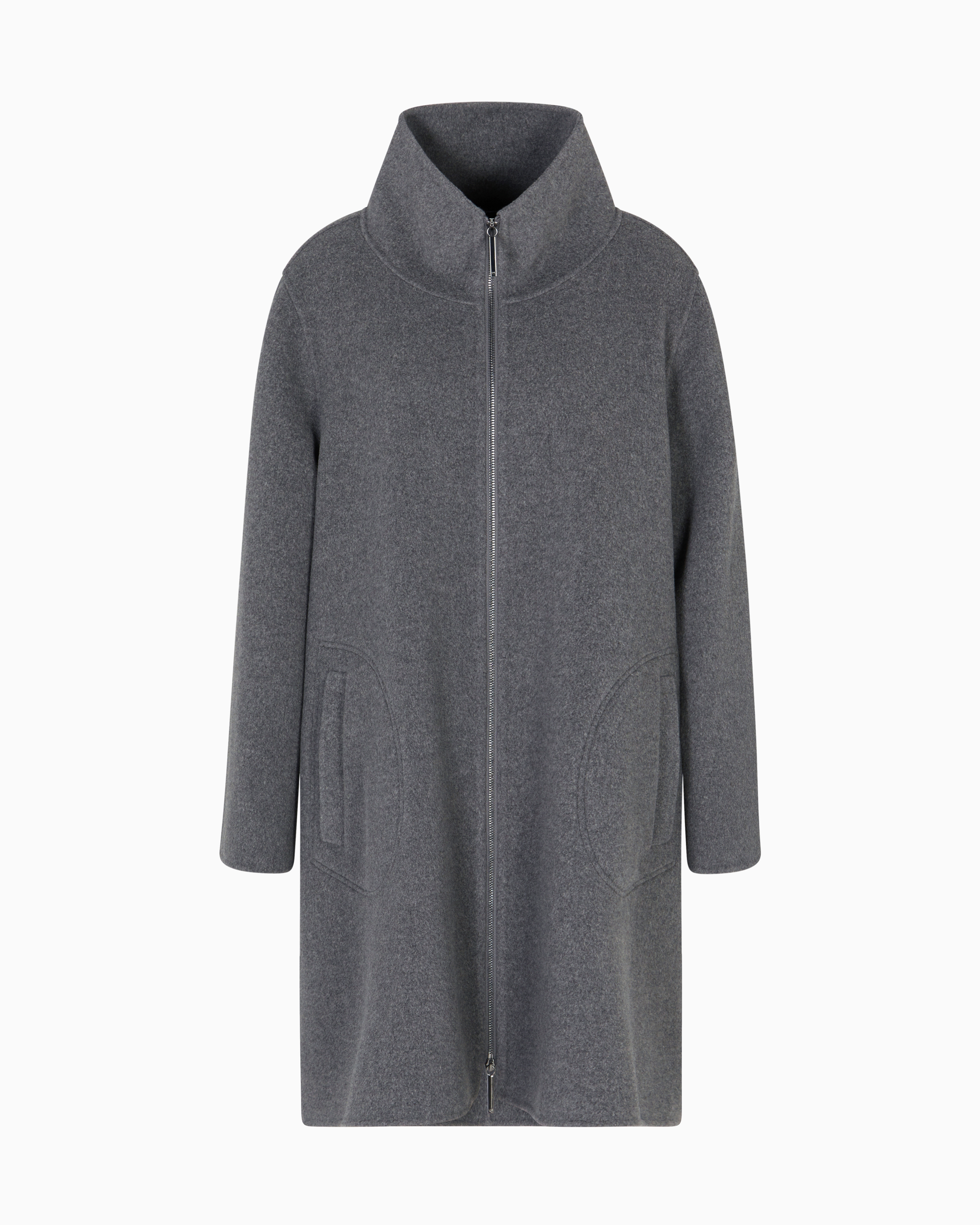 コート EMPORIO ARMANI Woman Coat Black 6D2LT92M14Z 0990 Emporio Armani Outlet: Coat woman - Black | Emporio Armani