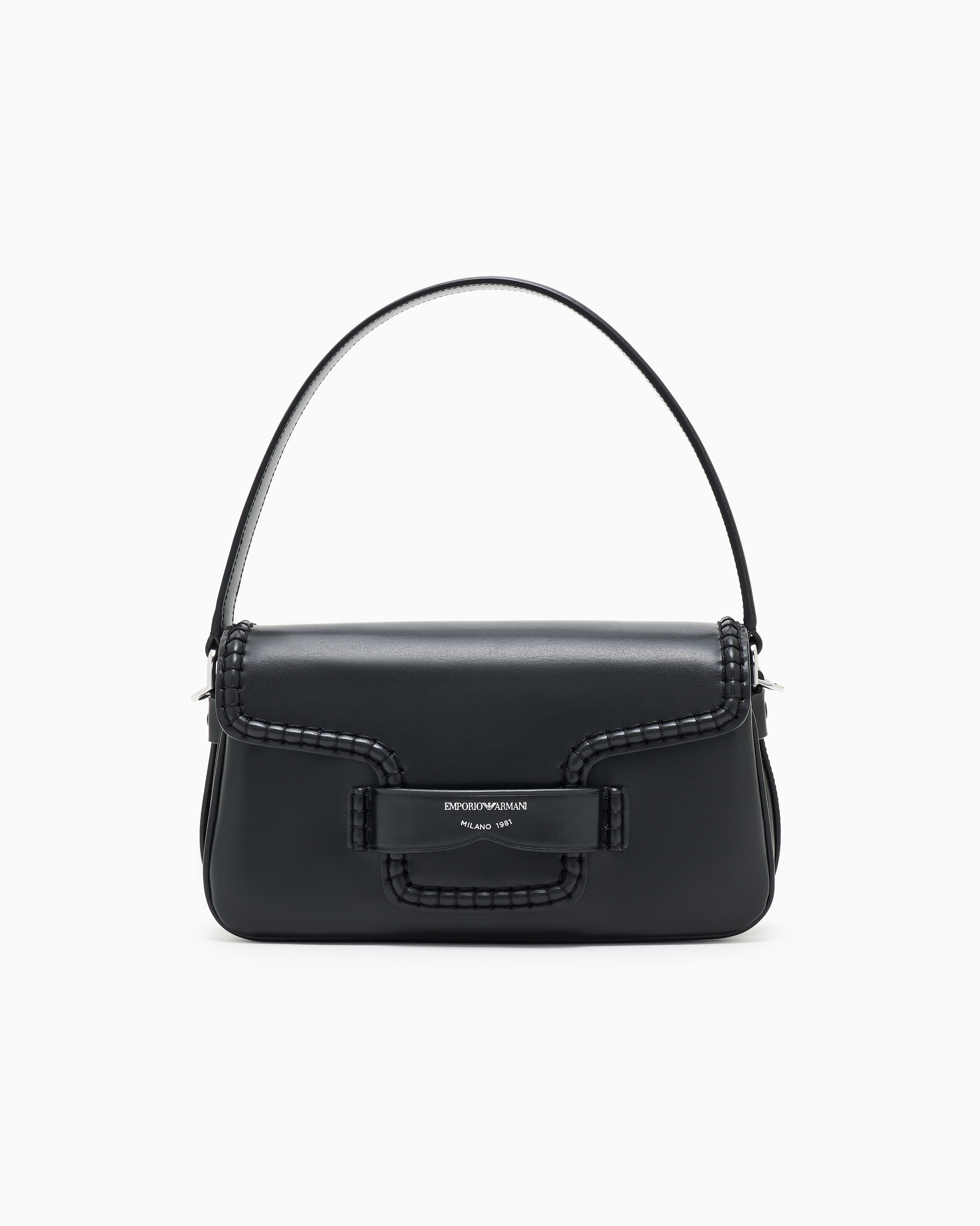 Emporio Armani ブラックショルダーバッグ EMPORIO ARMANI - 新品 アルマーニ EMPORIO ARMANI ショルダー