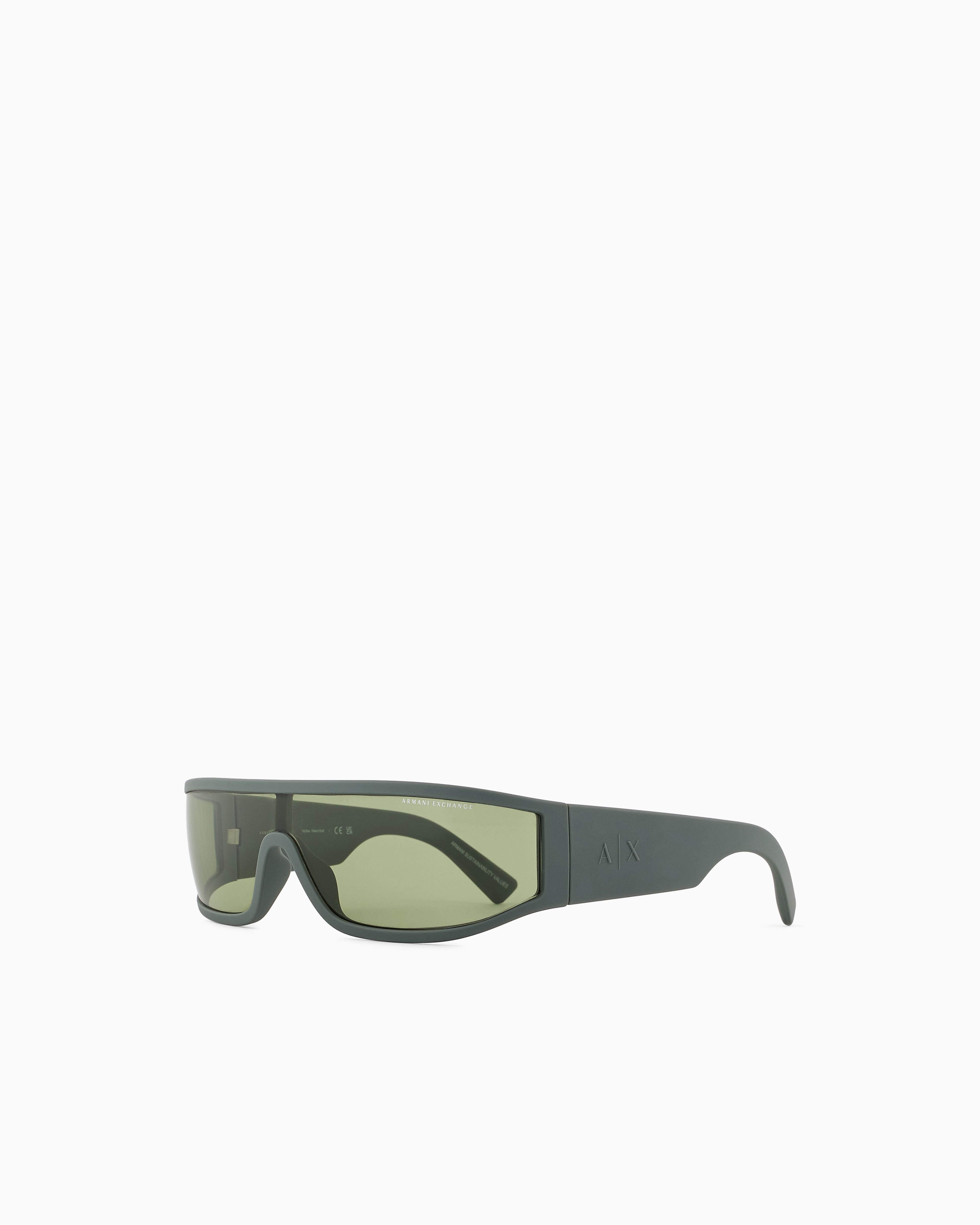 Armani Exchange - Sunglasses, Man, Green, Size: 40L