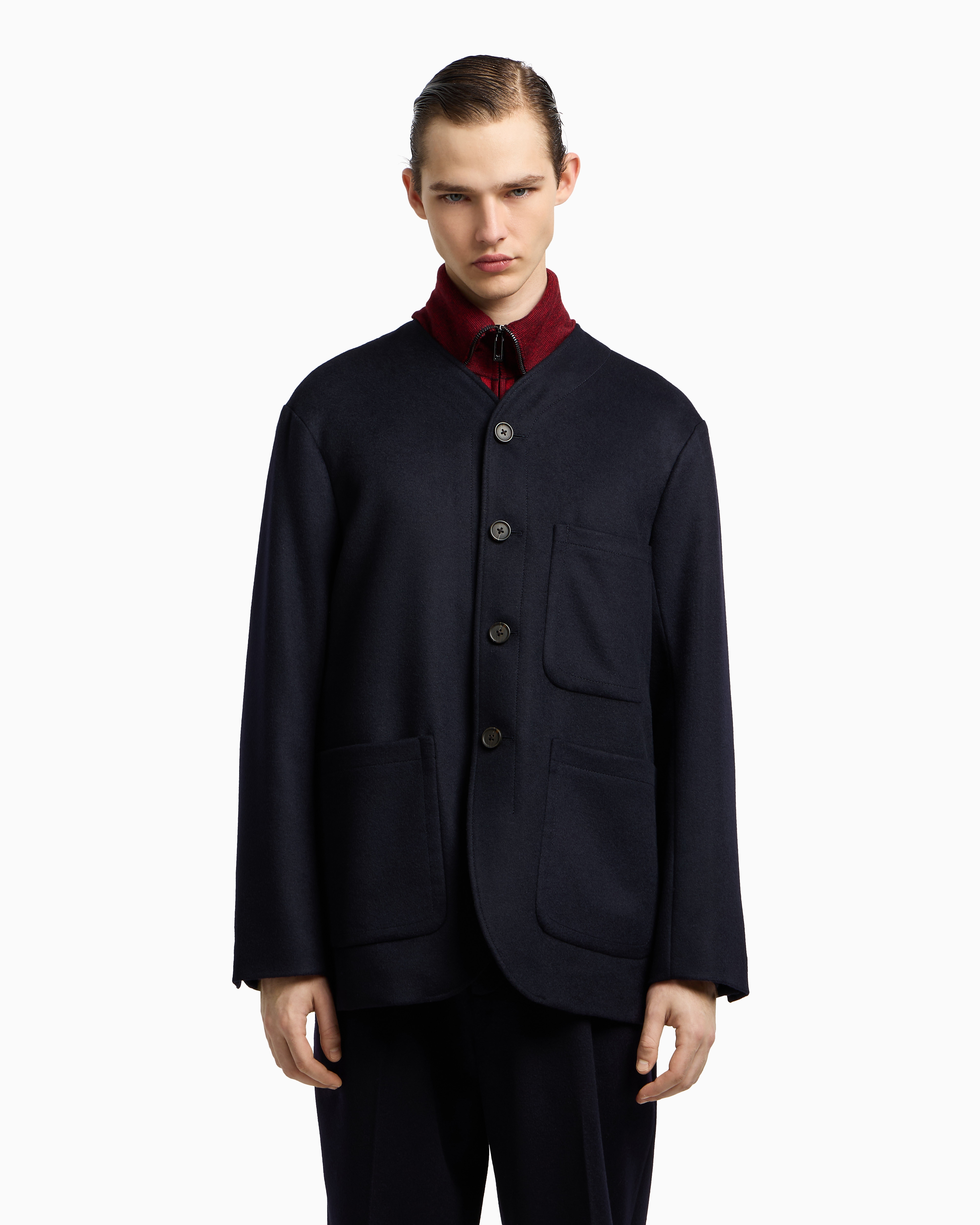 ジャケット コンパクトバージンウール | Emporio Armani