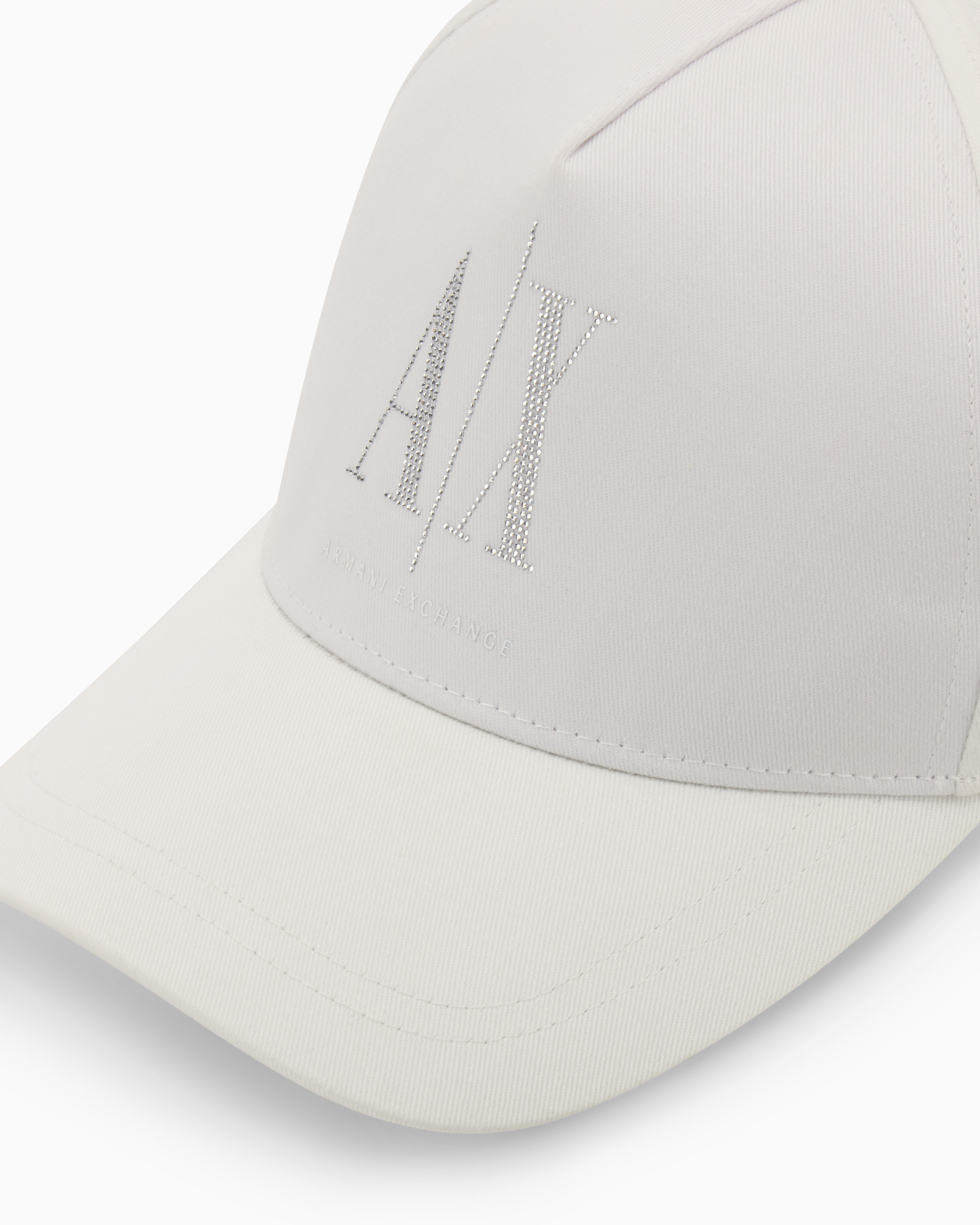 Armani Exchange Icon Logo Hat In White