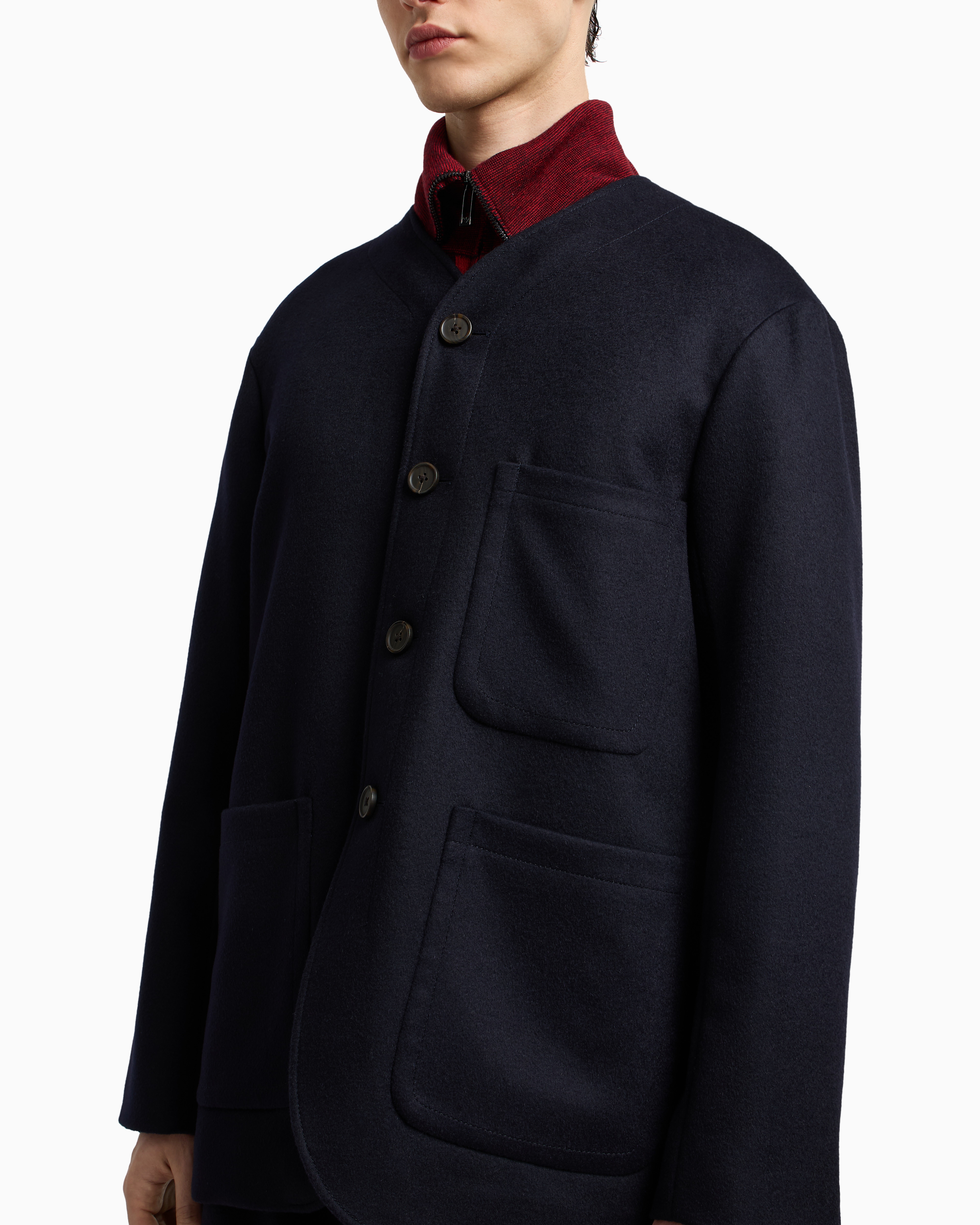 190 EMPORIO ARMANI ジャケット　ショールカラー　40 春夏 190 EMPORIO ARMANI ジャケット ショールカラー 40 春夏 楽天