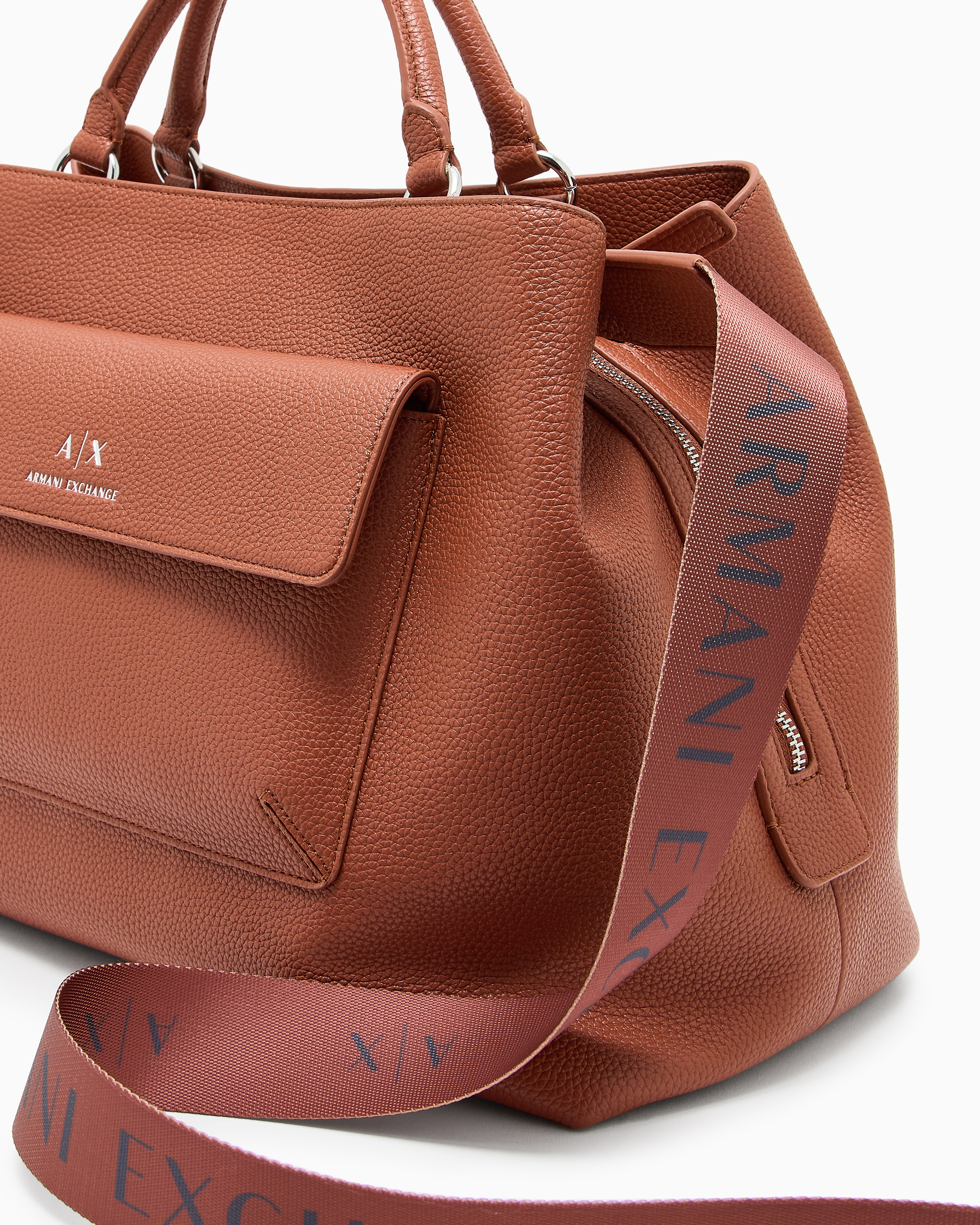 Armani Exchange - Shoppers, Woman, Camel, Size: TU