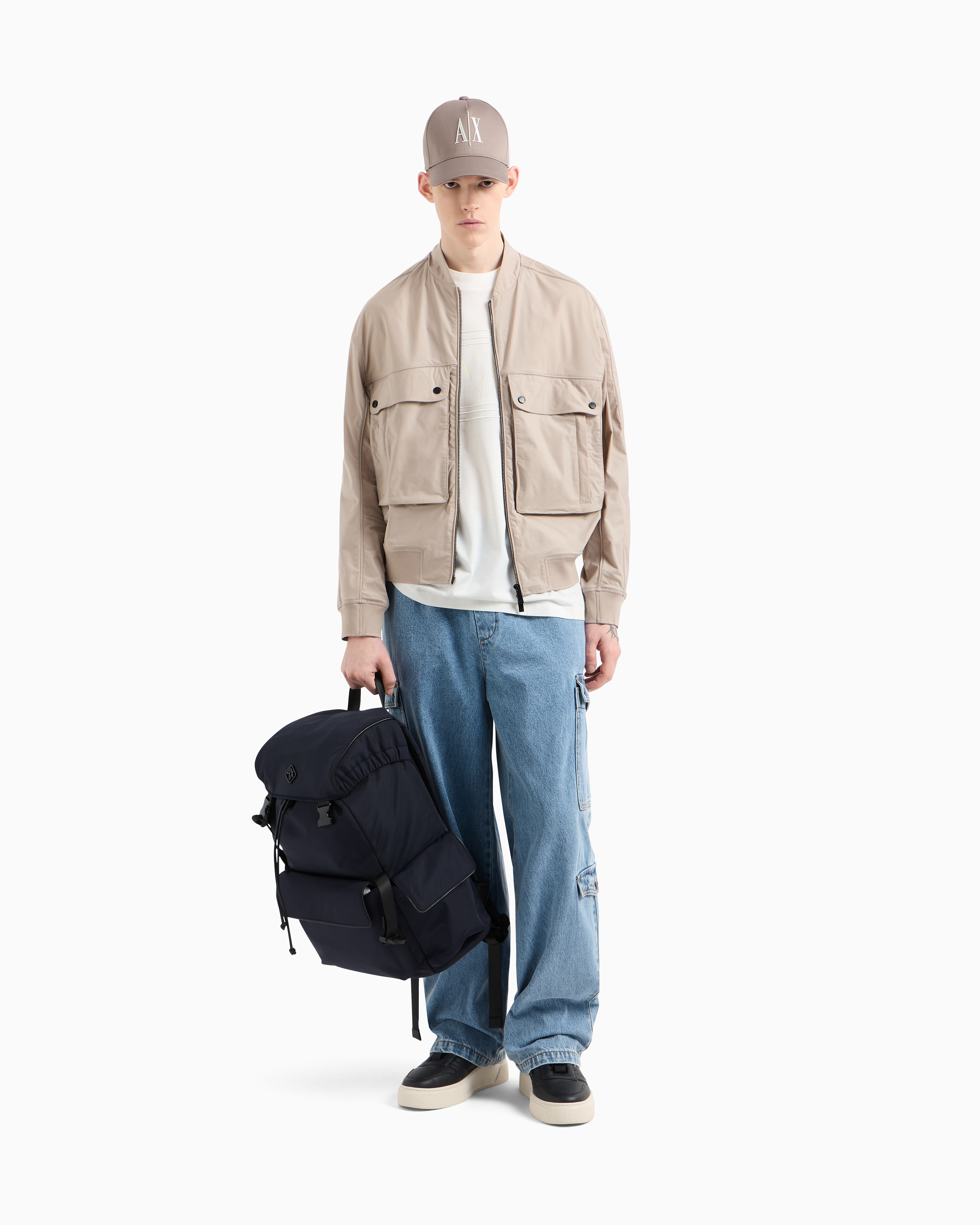 Denim Cargo Jeans