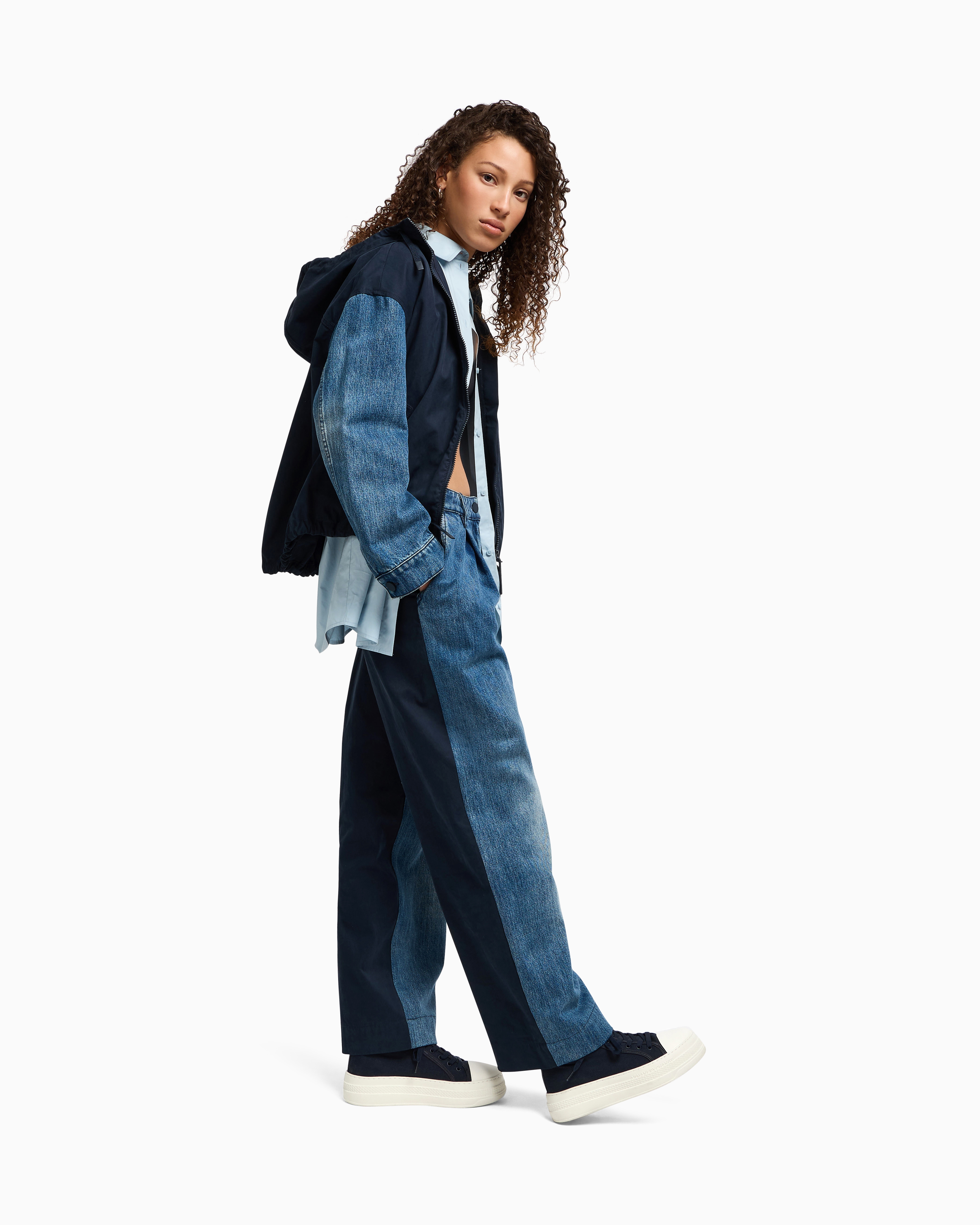 ARMANI アルマーニジーンズ　ダッフルコート　ネイビー ARMANI アルマーニジーンズダッフルコートネイビー