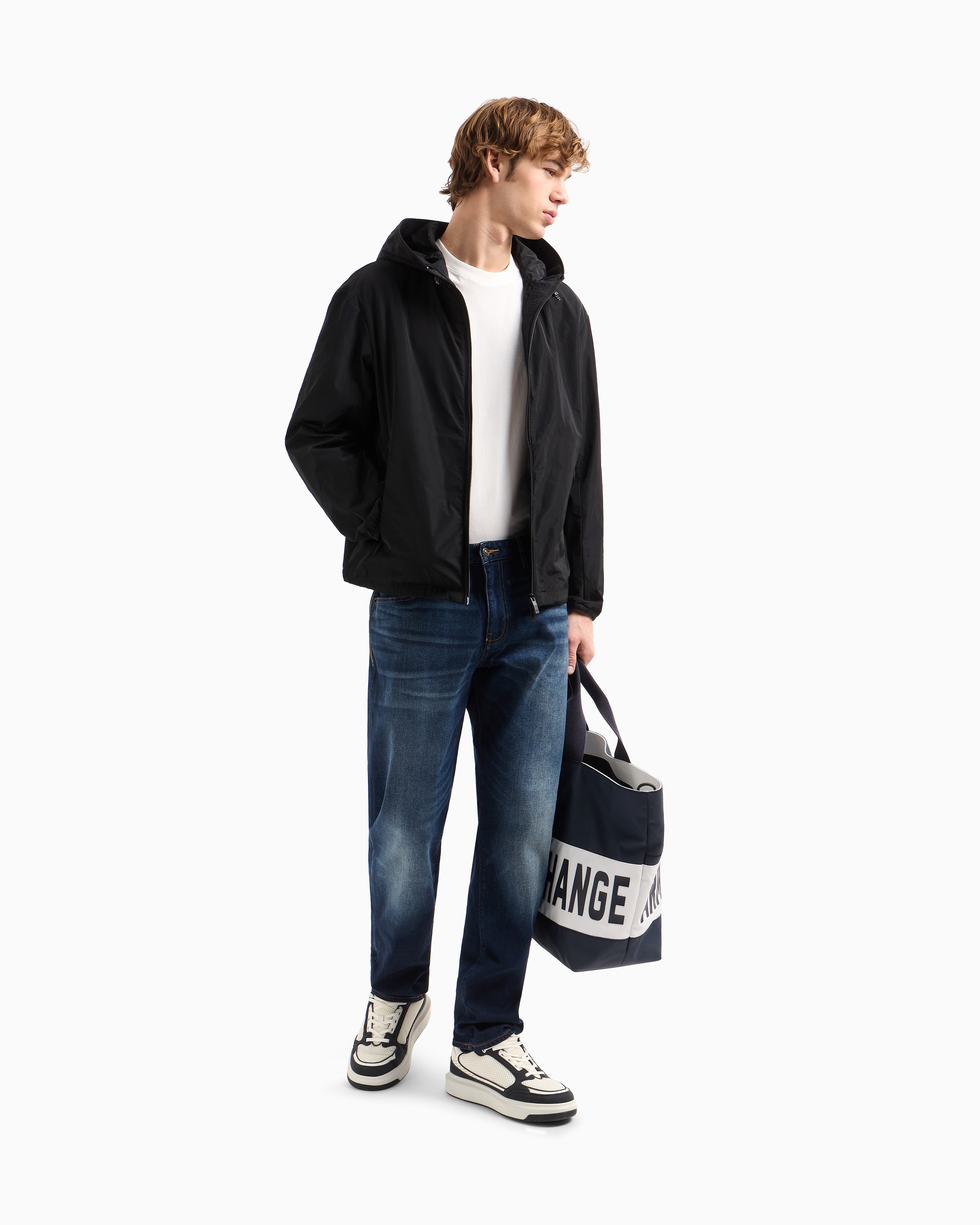 Jacket with hood and pockets | Armani Exchange