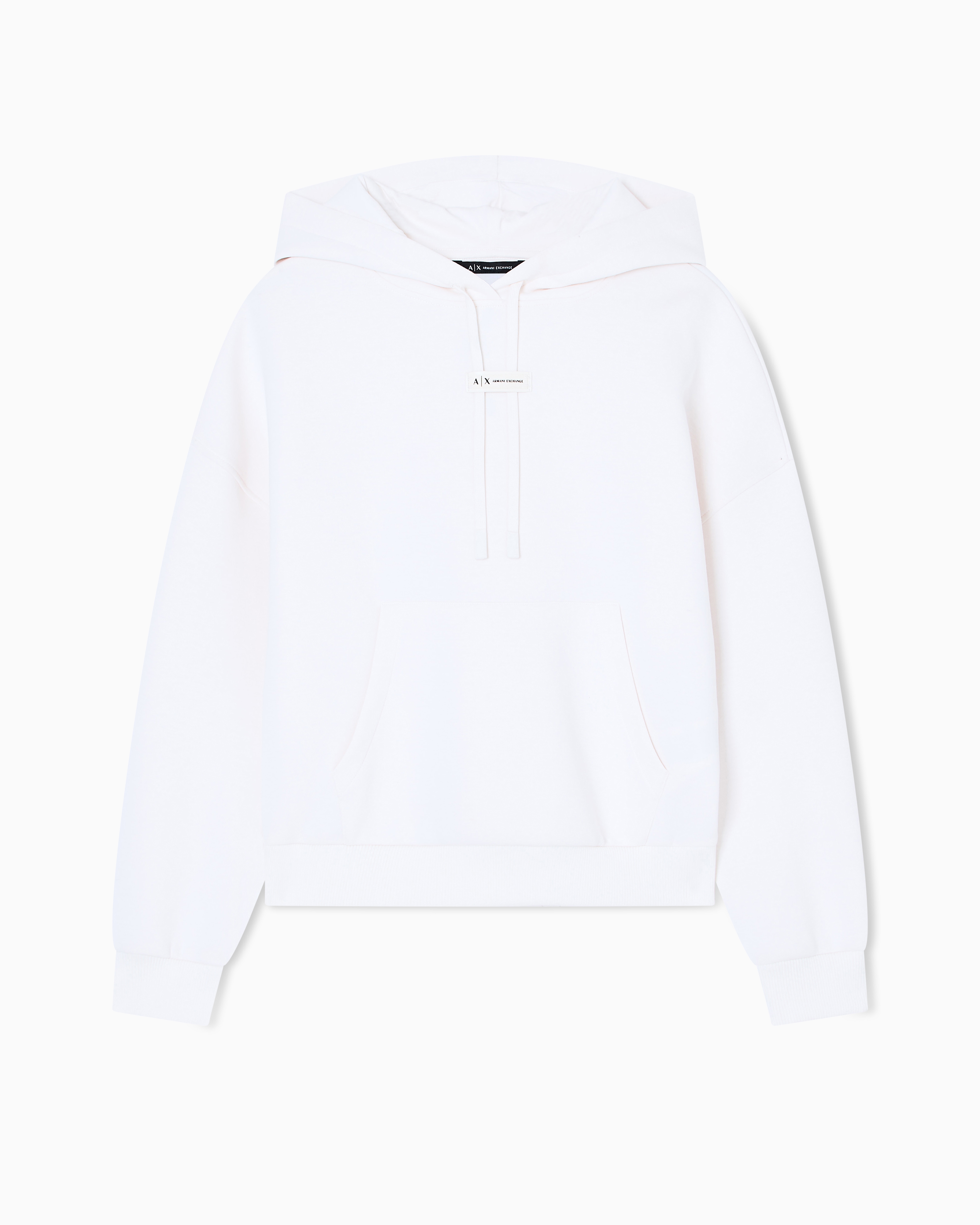 Armani Exchange Hoodies In White