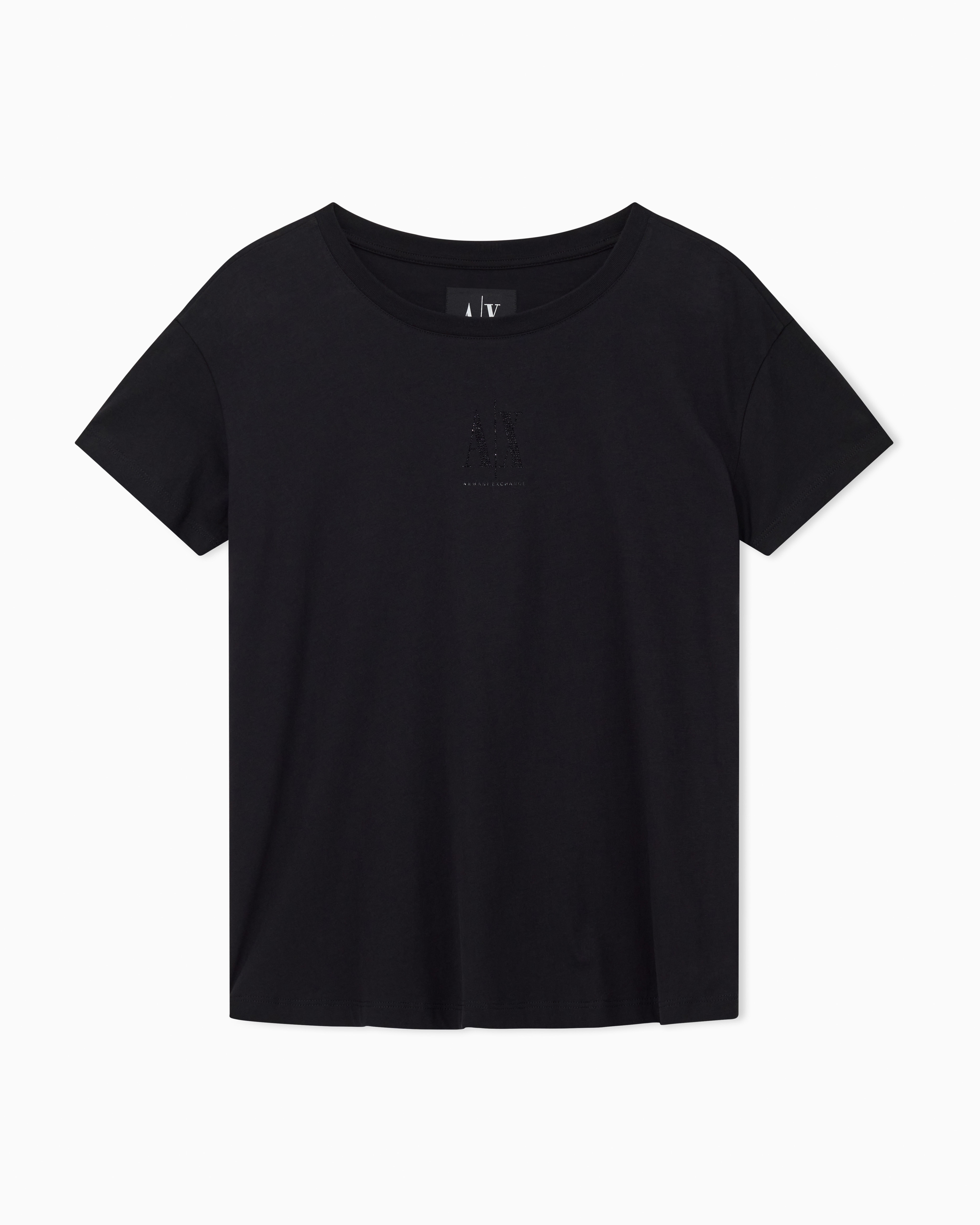 EMPORIO ARMANI グレー ニットTシャツ L グレー（灰色）系 L EMPORIO ARMANI(エンポリオアルマーニ) T