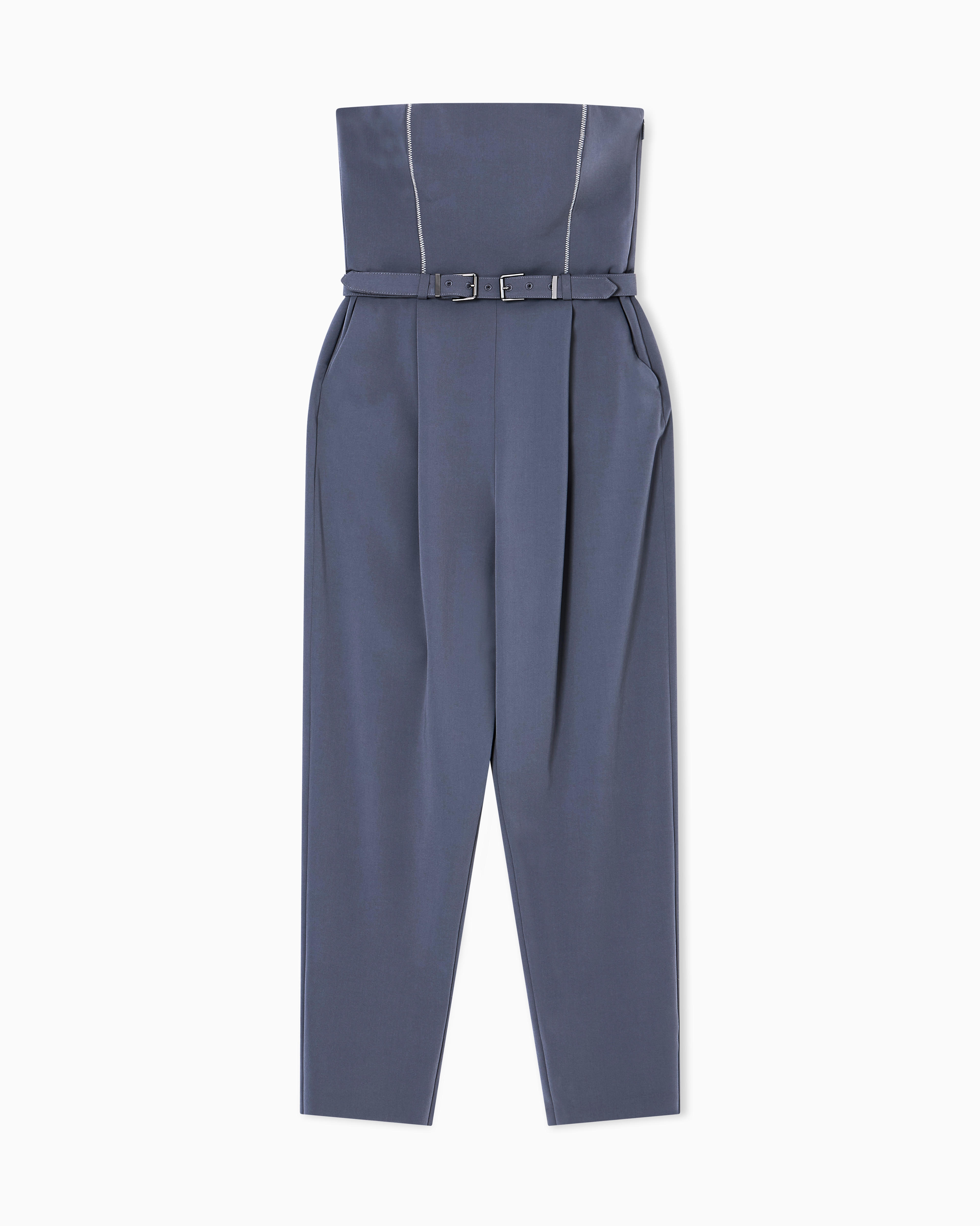 ボトムスその他 GIORGIO ARMANI Women Pants GW000168TE10071UC001 Blue Five-pocket, slim-fit, stretch cotton-denim trousers