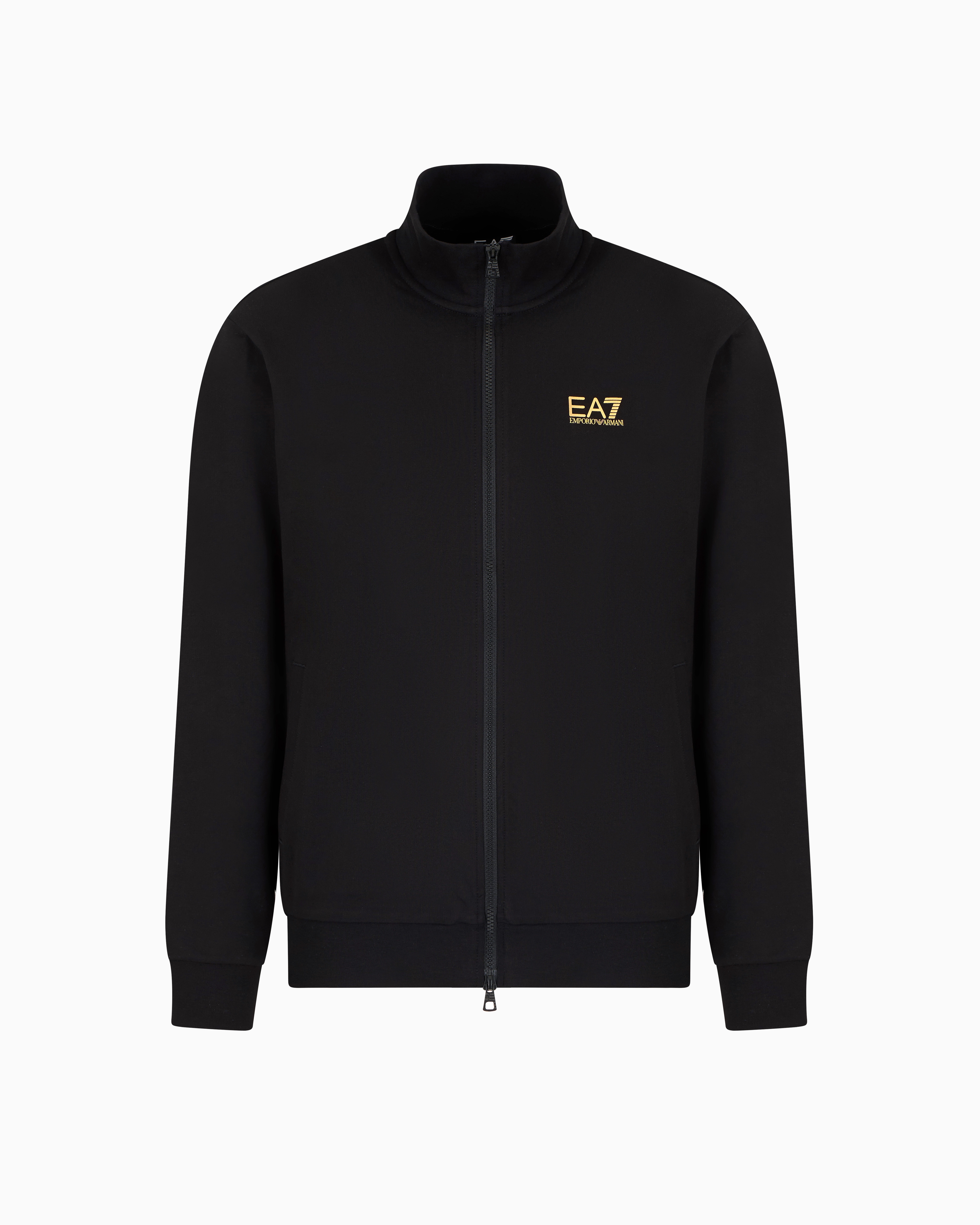 EMPORIO ARMANI◆ジップパーカー/S/コットン/ORN/3HYM81 YJ89Z EMPORIO ARMANI(エンポリオアルマーニ) / ジップパーカー/S