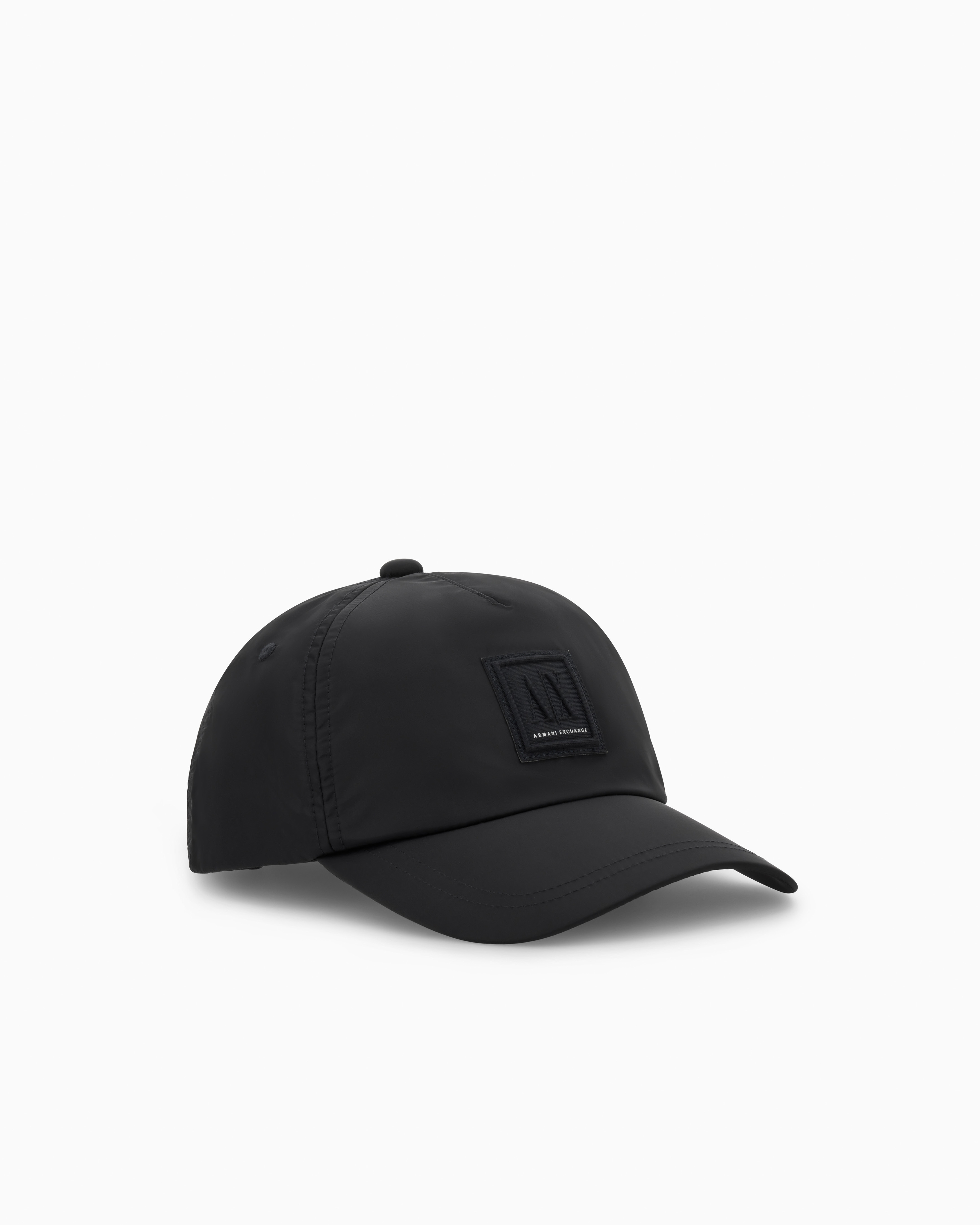 Armani Exchange - Icon Project Visor Hat, Man, Black, Size: TU