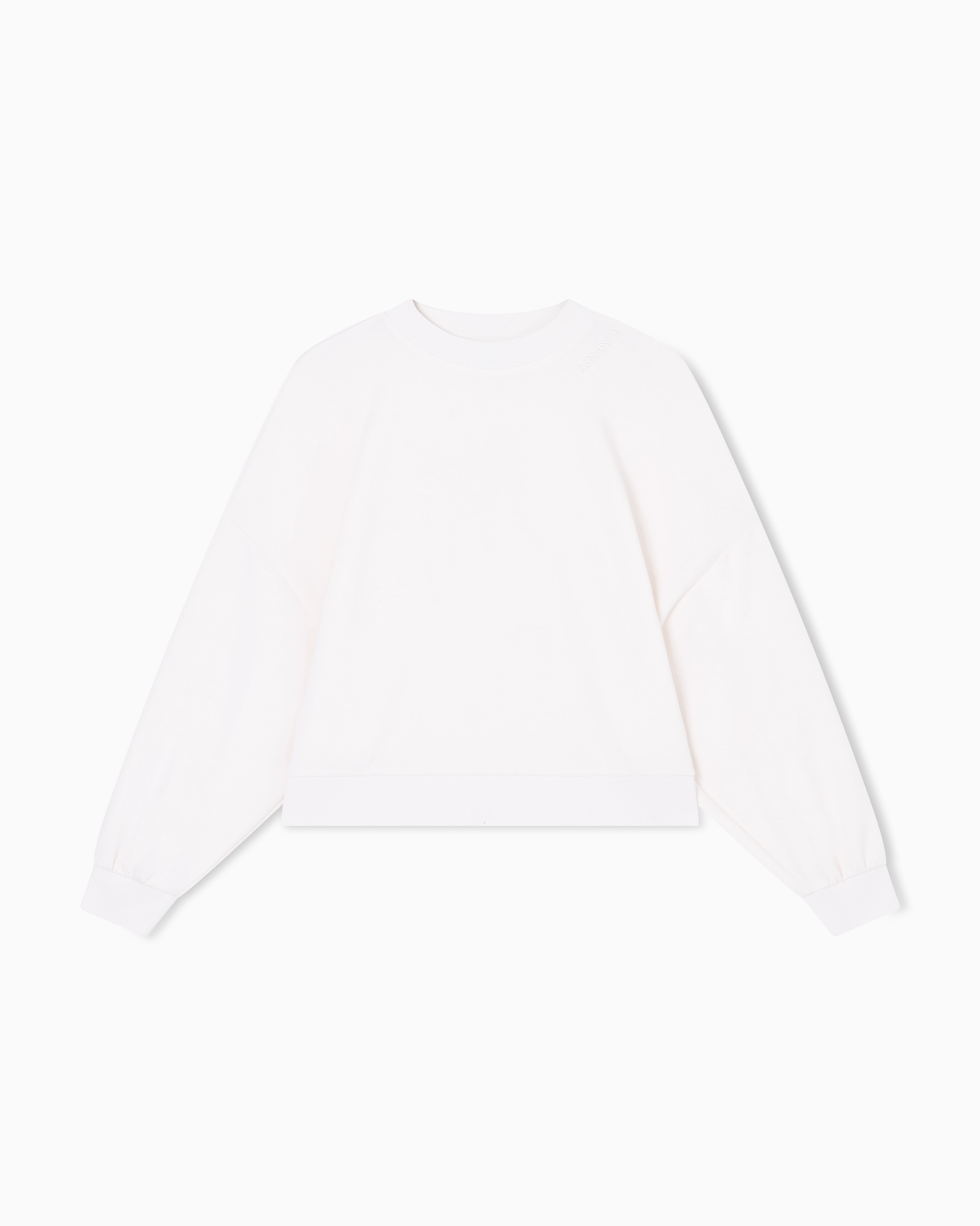 Armani Exchange Sweatshirts Without Hood In White