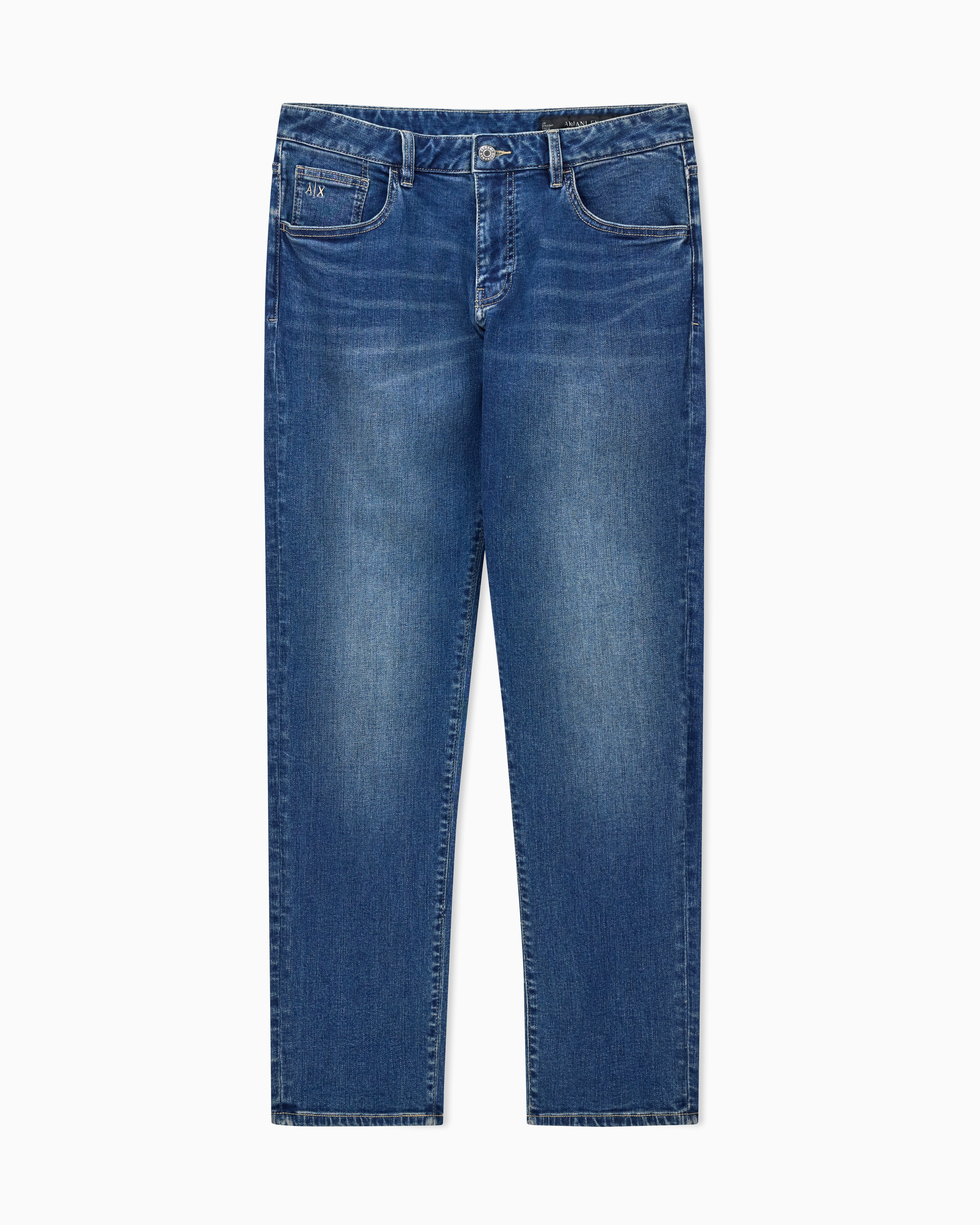 【関税&送料込】Giorgio Armani Mint Green Satin Pant Stretch Cotton Cargo Pants | Armani Exchange