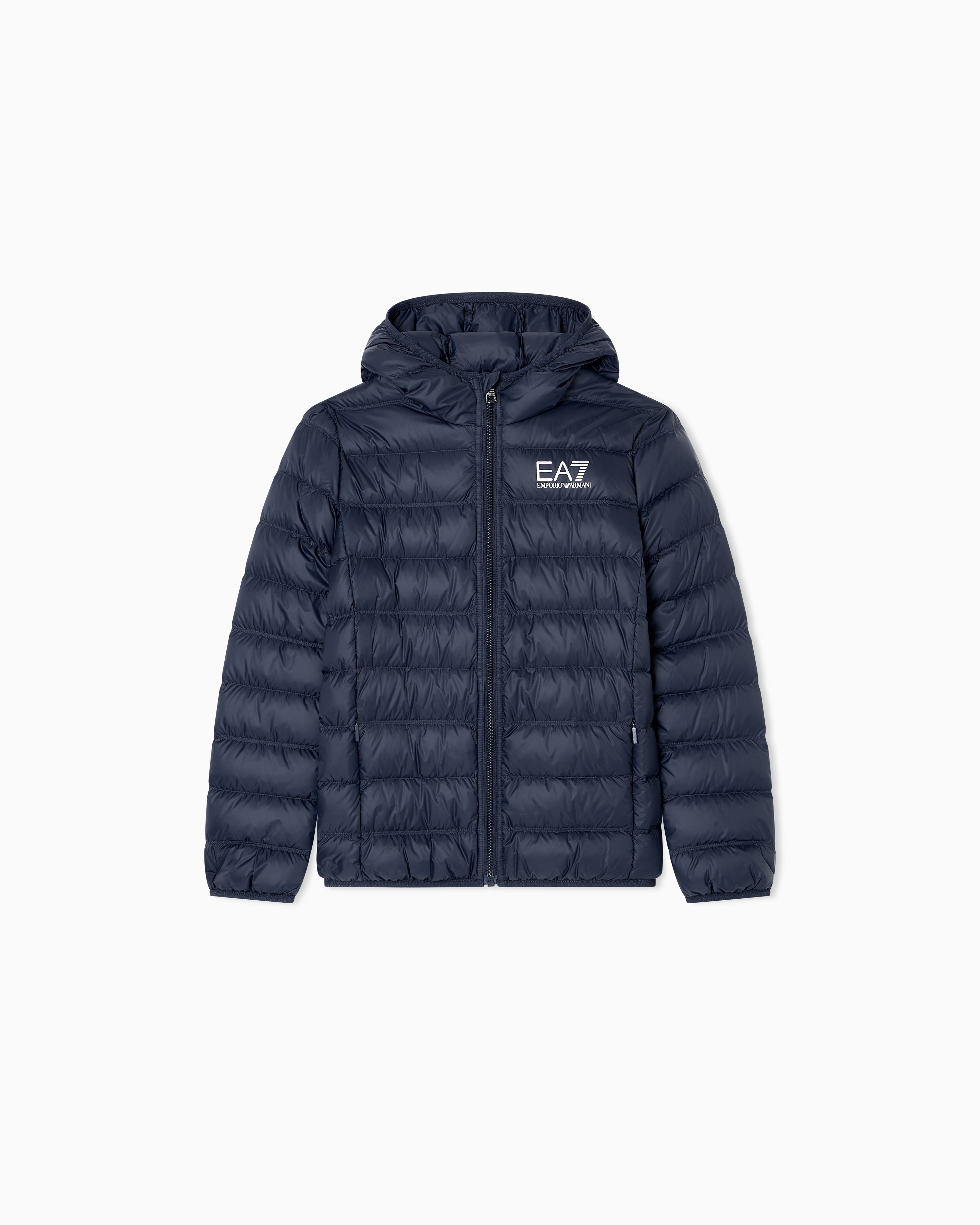 キッズアウター EMPORIO ARMANI EB000097AF12995UB118 (EB000097AF12995 UB118) Core Identity Boy packable puffer jacket | EA7
