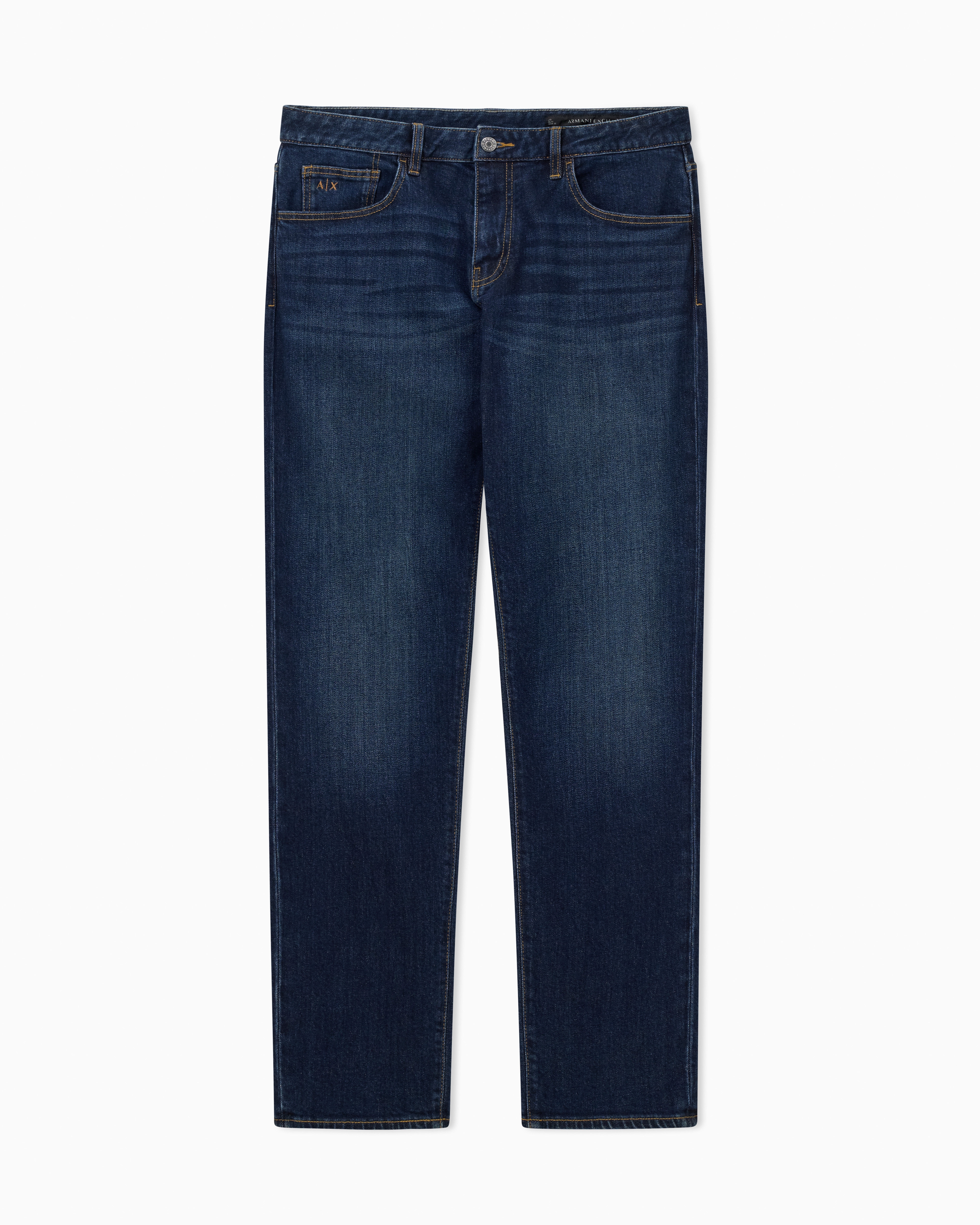 Armani Exchange -  J13 slim fit jeans cotton denim, Man, Blue, Size: