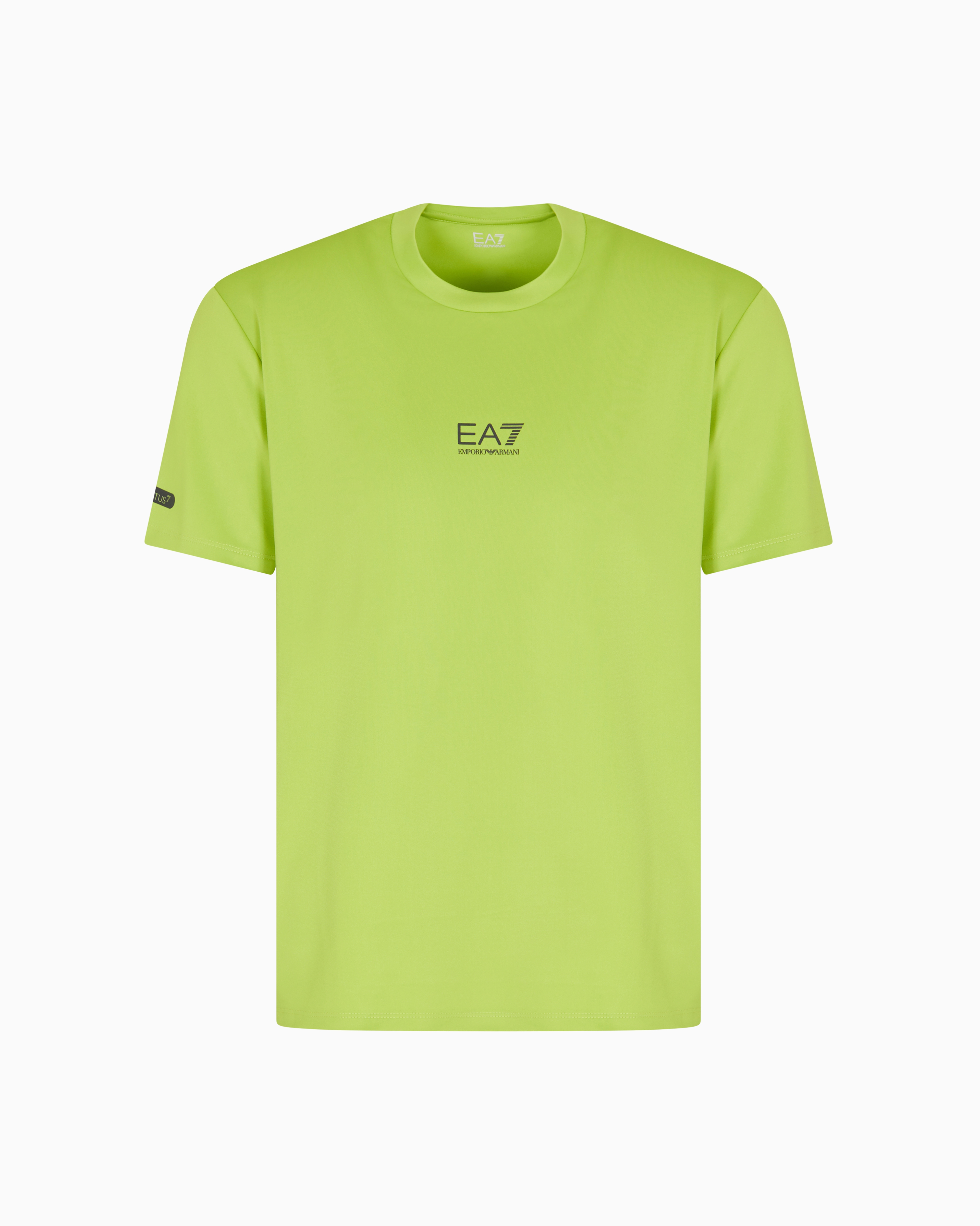 Ea7 T-shirt Dynamic Athlete En Tissu Technique Ventus7 In Green