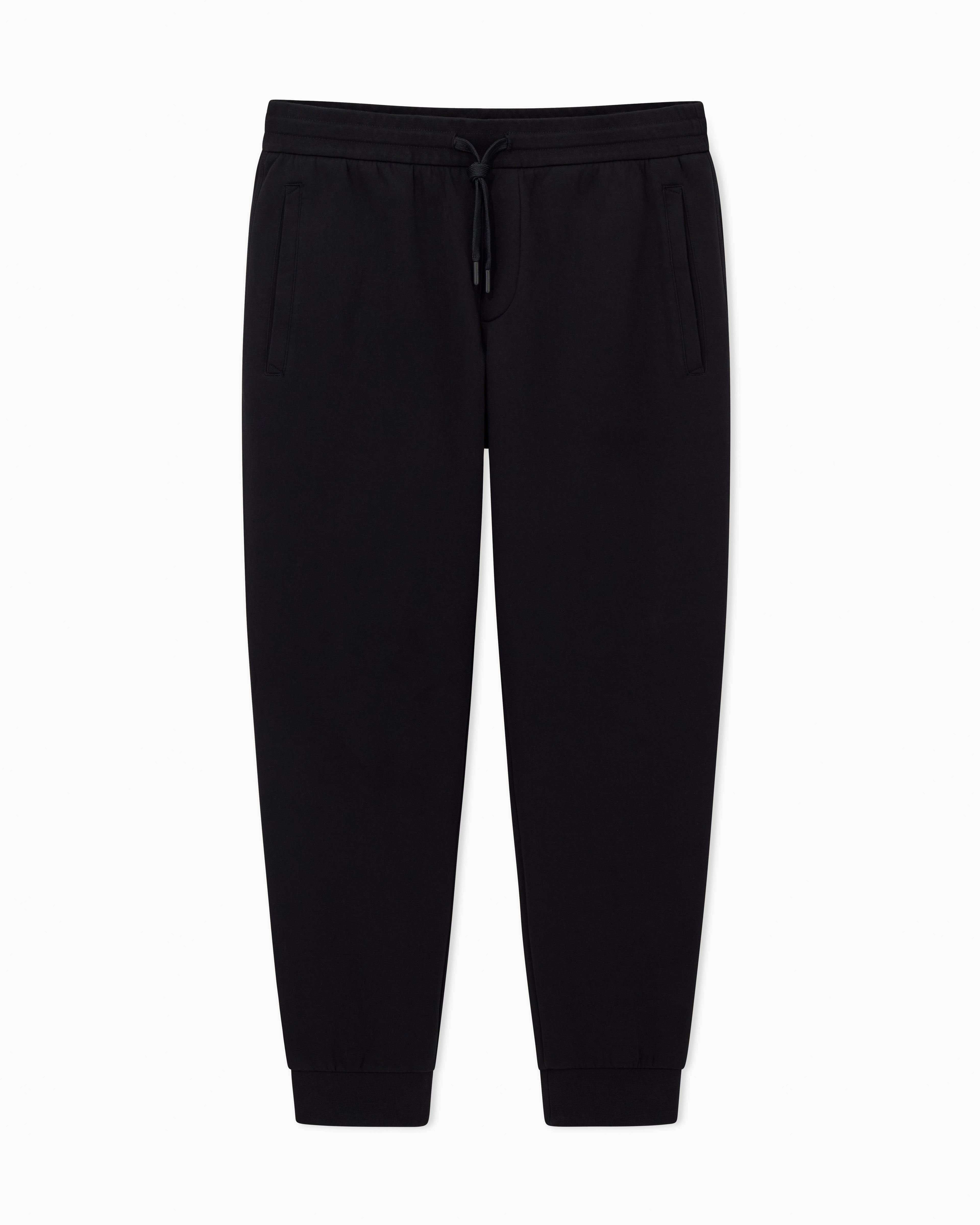 Armani Exchange - Jogger pants with logo on the back, Man, Black, Size: