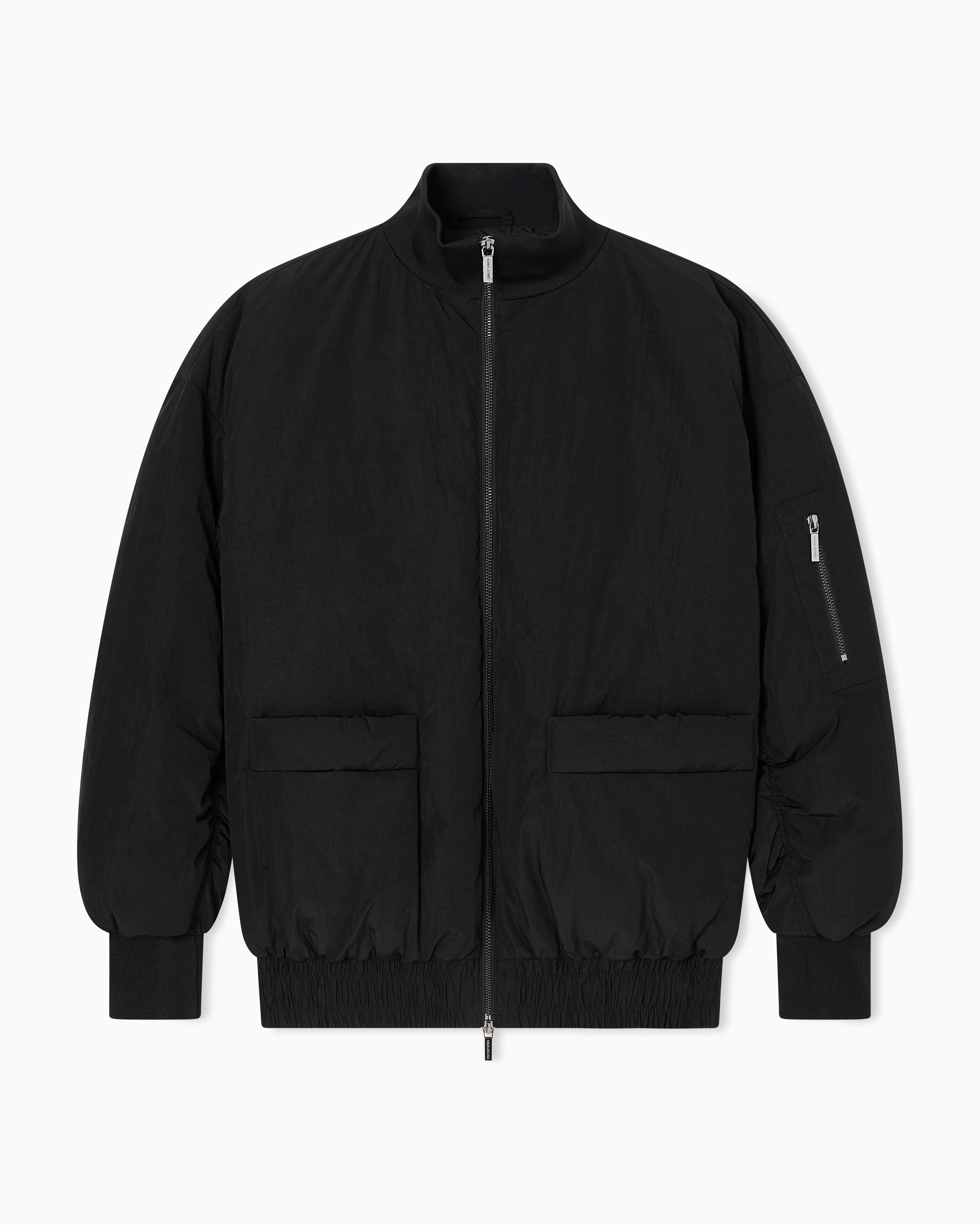 Recycled nylon bomber jacket | Armani Exchange US