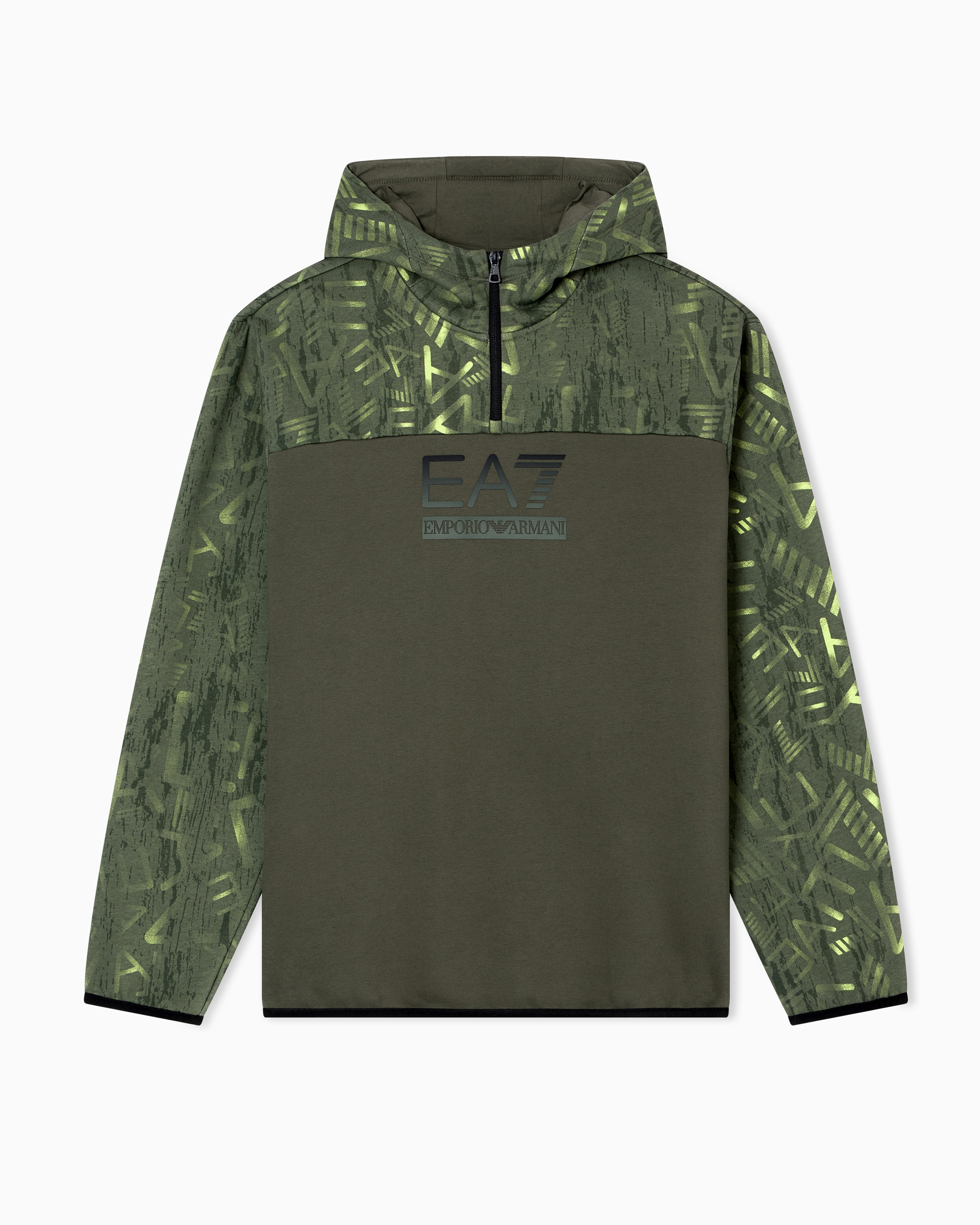 Graphic Series フード付きスウェットシャツ コットンジャージー