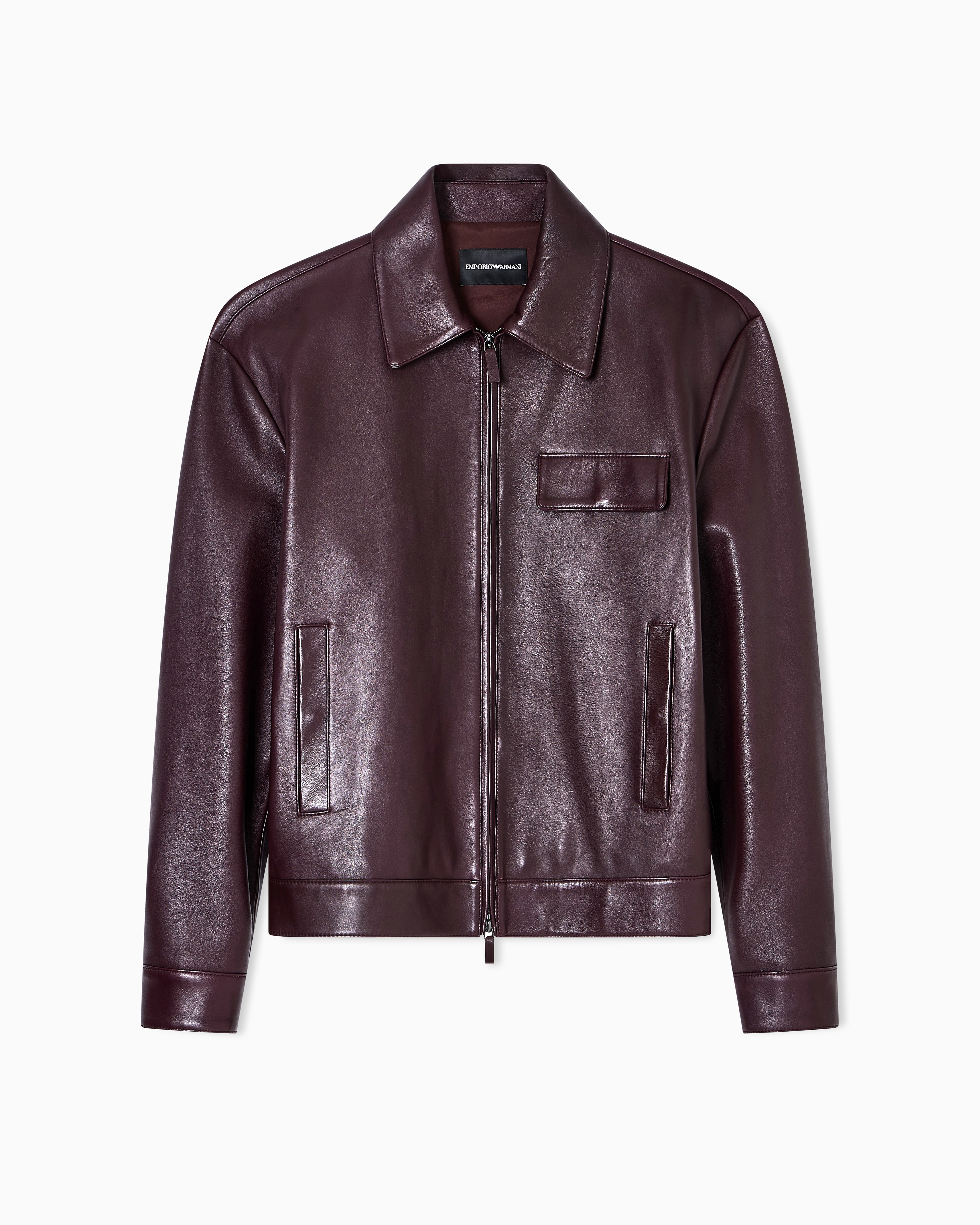 ジャケット・アウター EMPORIO ARMANI FW2009 Leather Jacket EMPORIO ARMANI FW2009 Leather Jacket Blouson in plonge lambskin