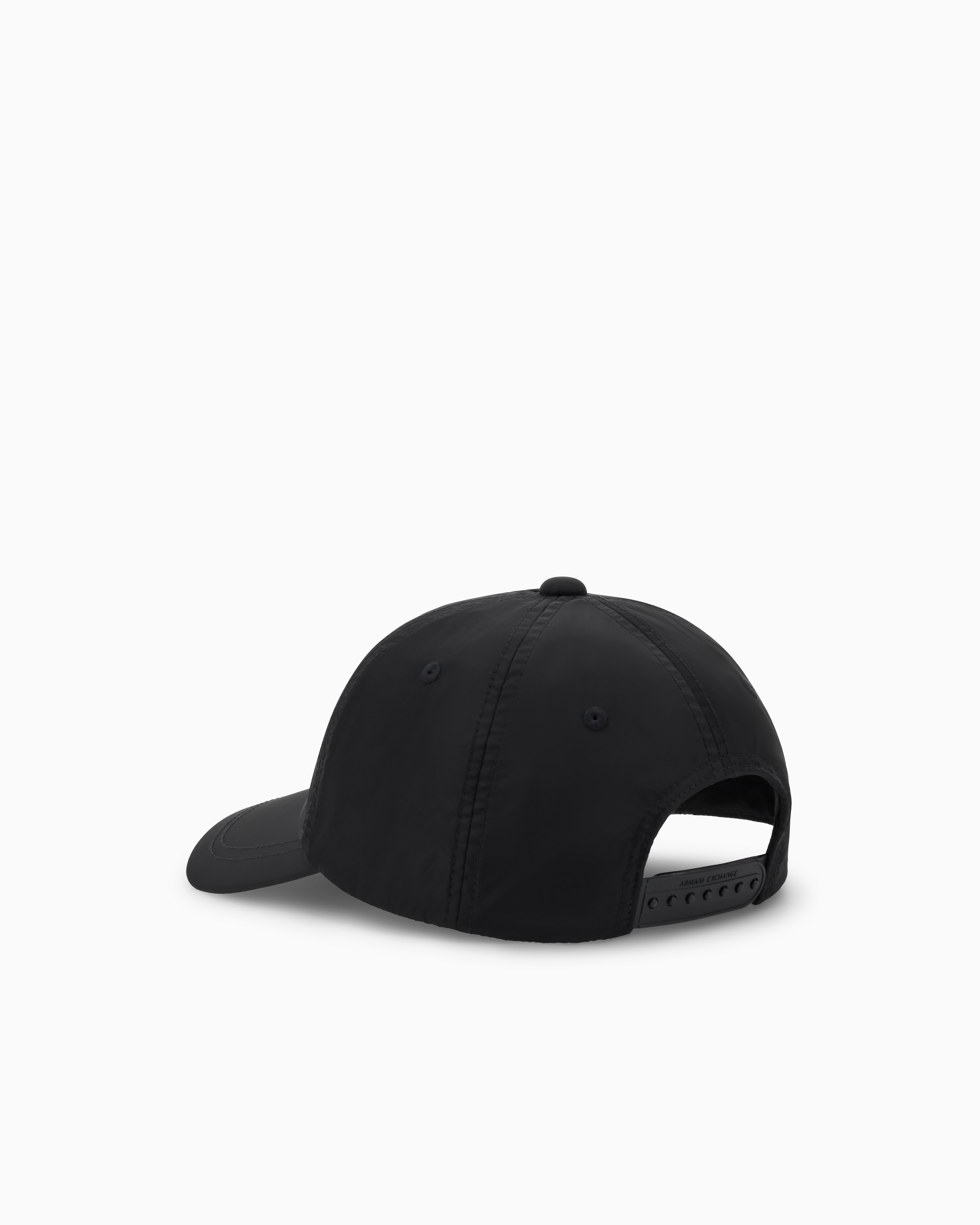 Armani Exchange - Icon Project Visor Hat, Man, Black, Size: TU