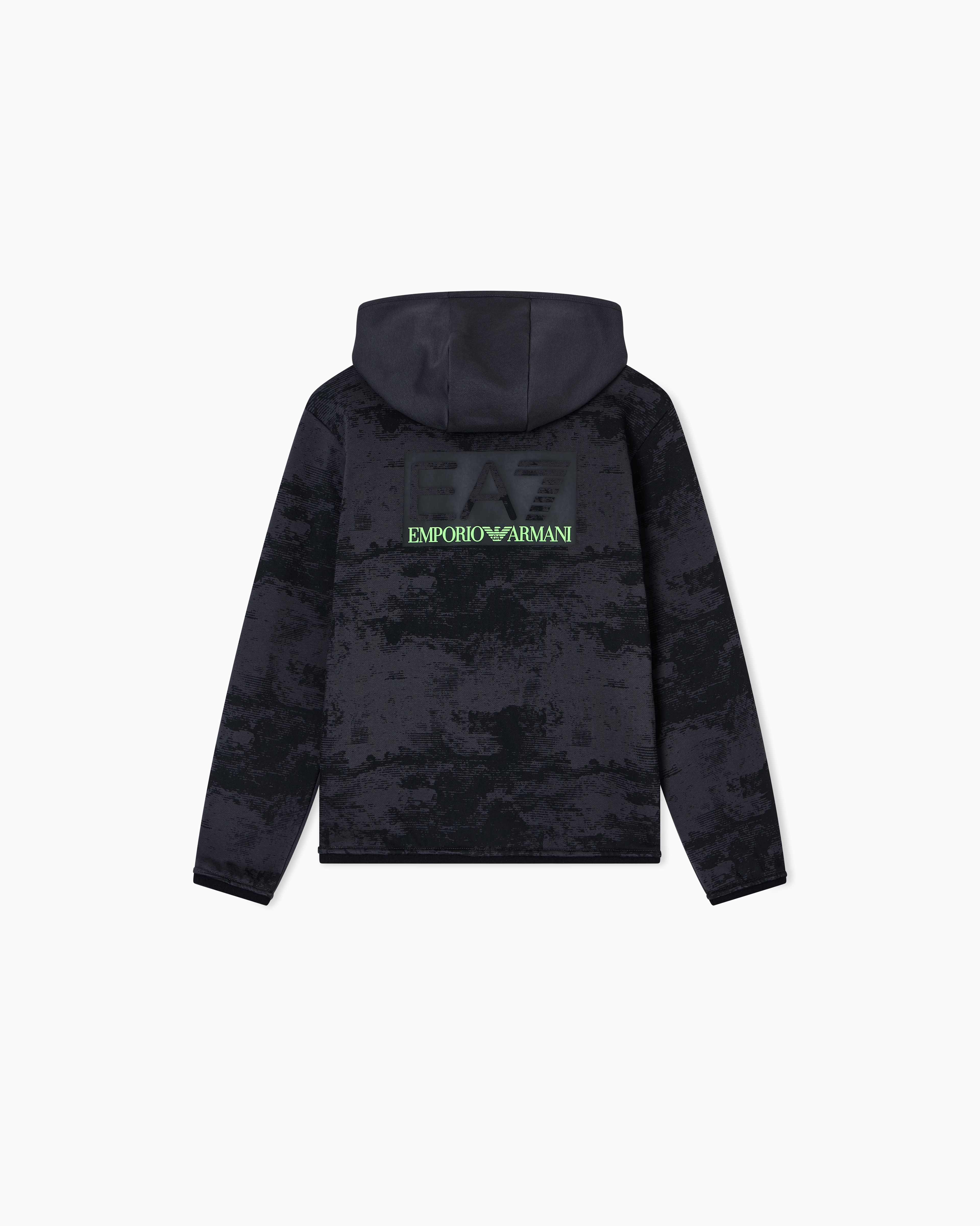 EMPORIO ARMANI▼ASV ピース コットン フード スウェットシャツ 三越伊勢丹 | EMPORIO ARMANI/エンポリオ アルマーニ_Men通販