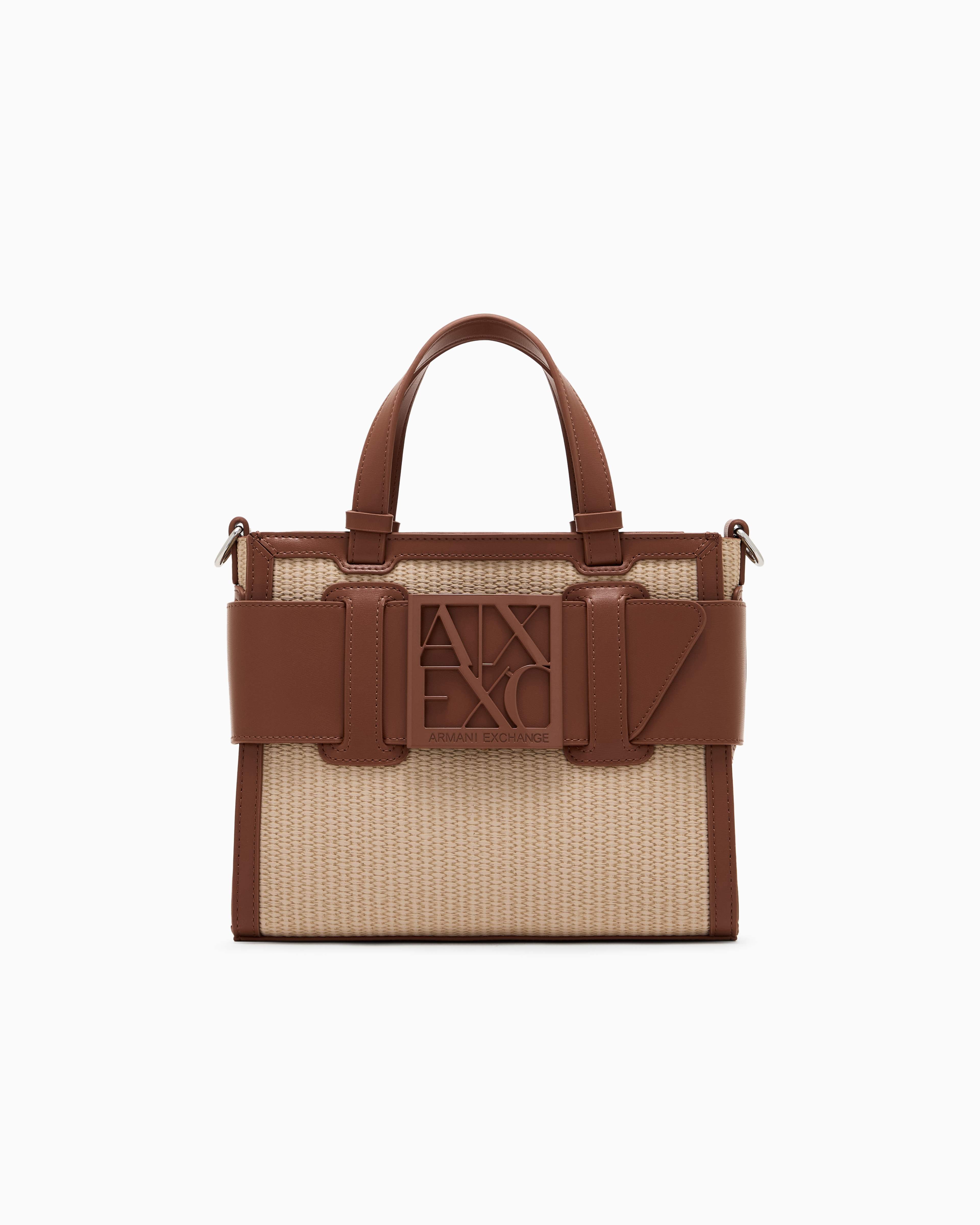 BOXロゴバックル ミニハンドバッグ | Armani Exchange