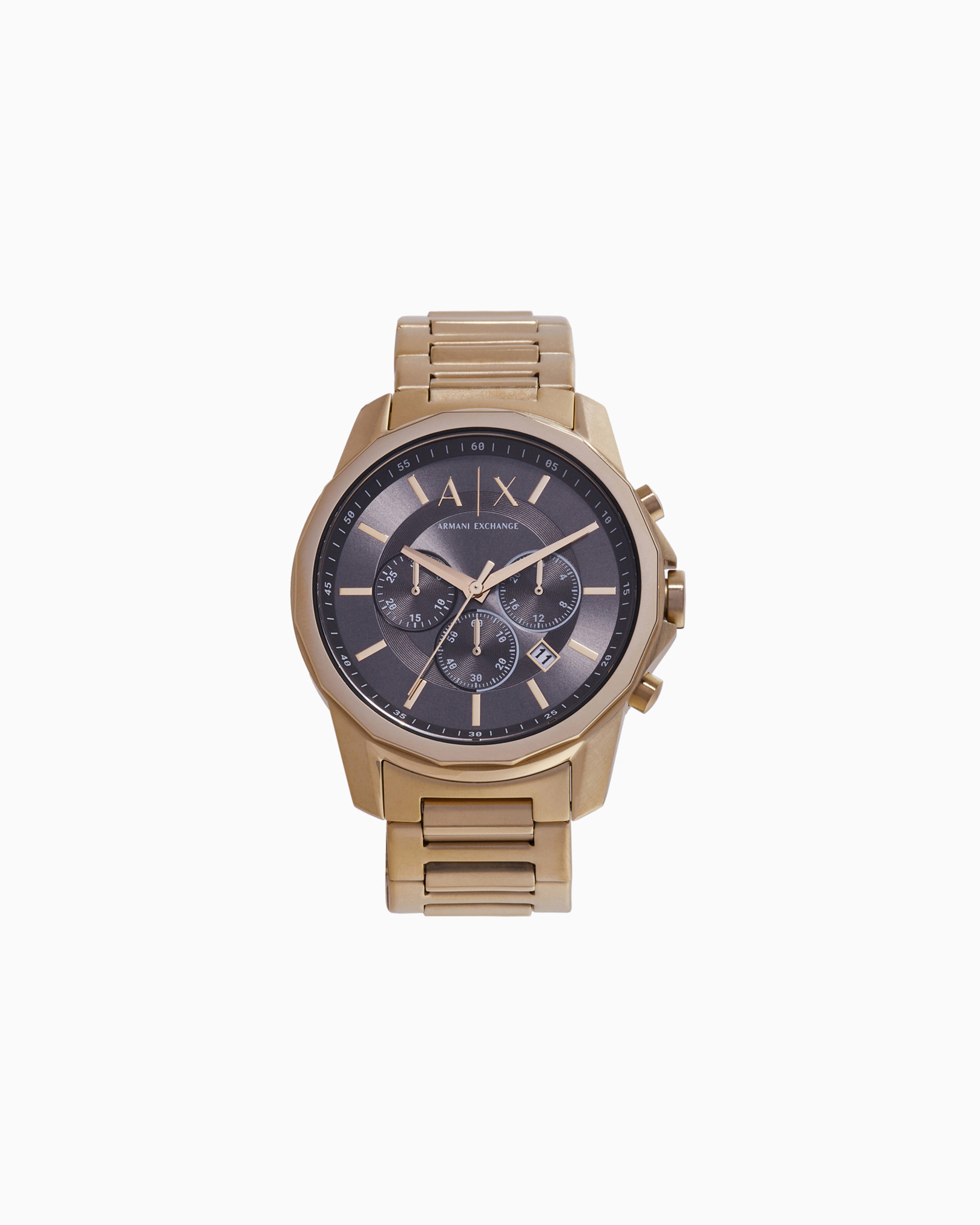 Armani Exchange - Steel Strap Watches, Man, Multicoloured, Size: TU