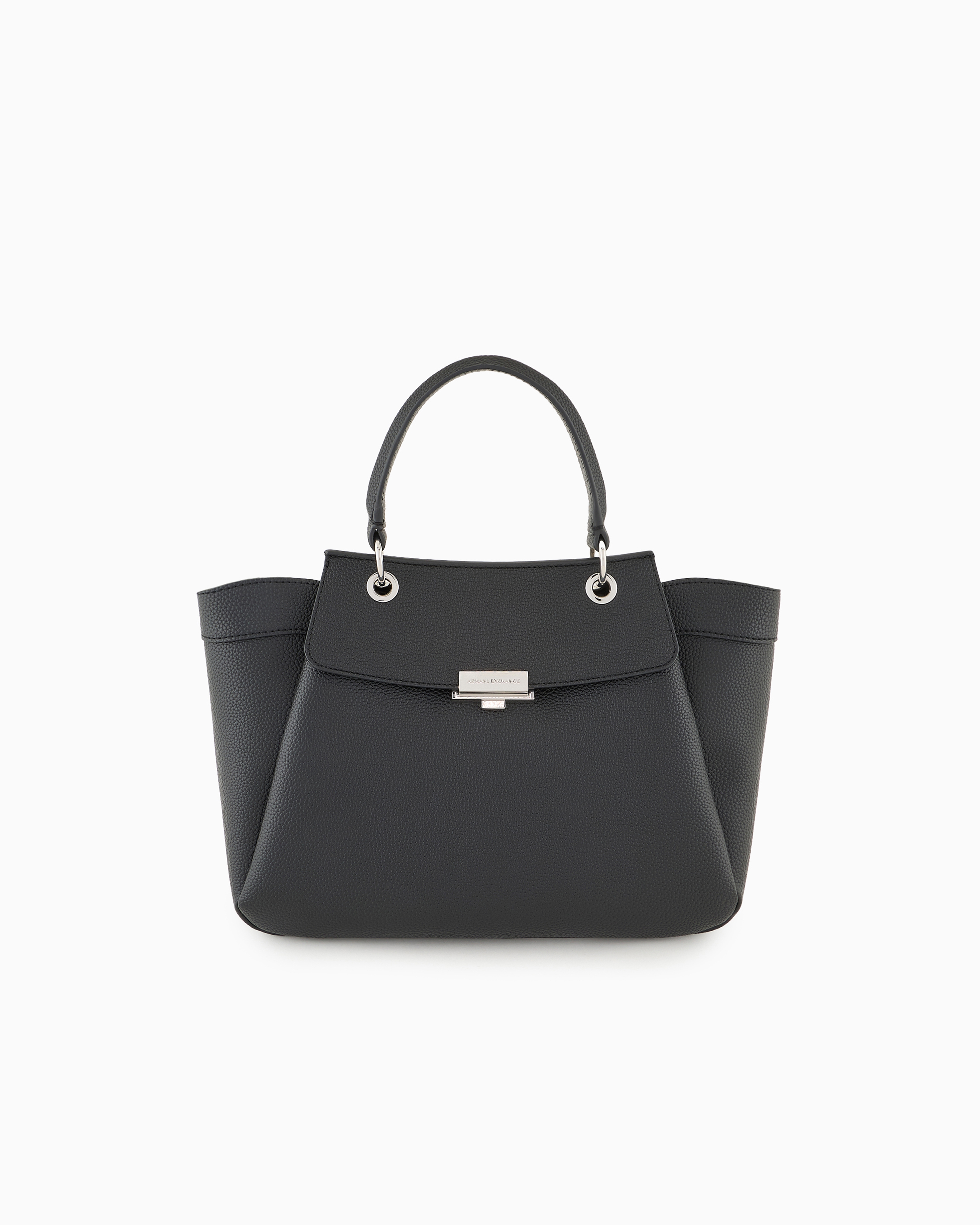 Business bag in tumbled leather | Emporio Armani