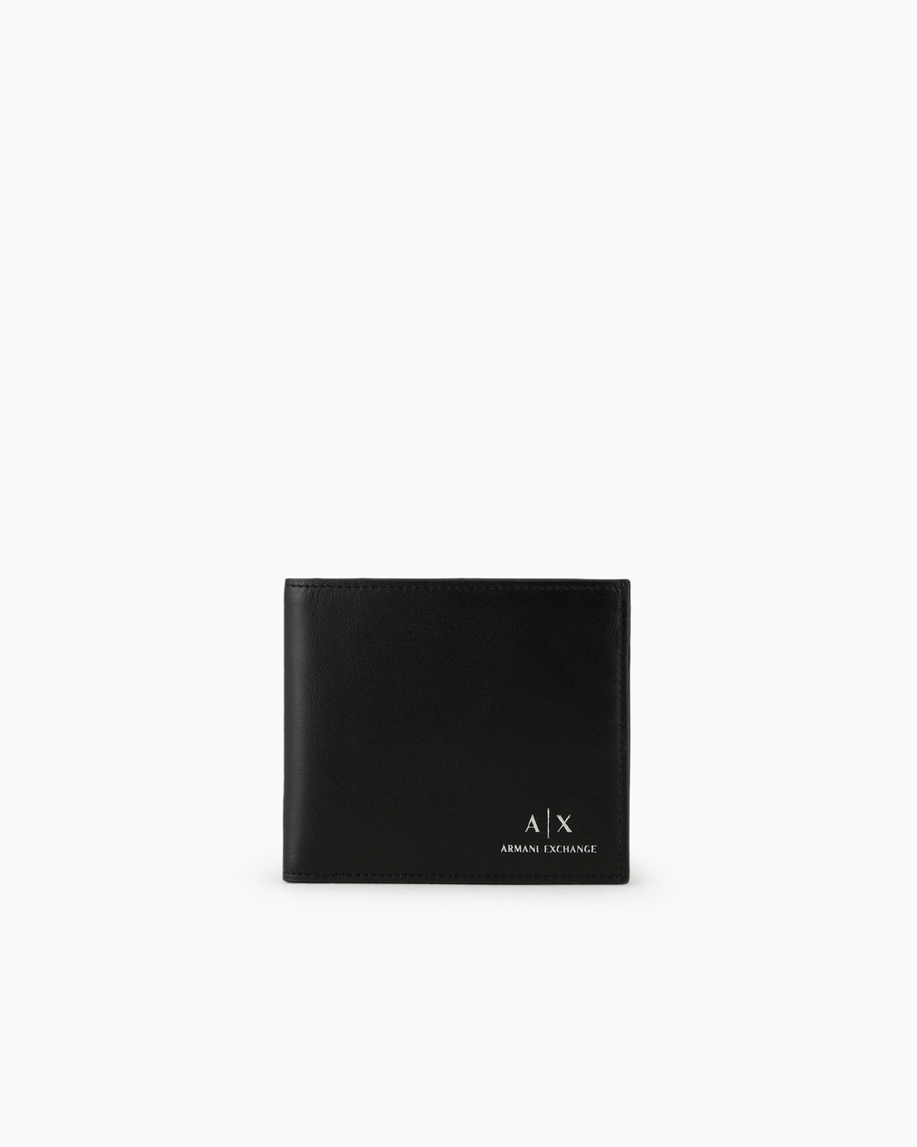 Armani Exchange ブラック 二つ折り財布 アルマーニ エクスチェンジ ARMANI EXCHANGE 二つ折り財布